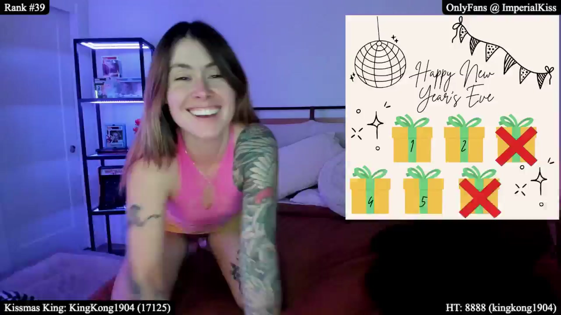 Gallery image thumbnail from ImperialKiss's myfreecams stream on, 01/01/2026, 01:40 image 14 of 20