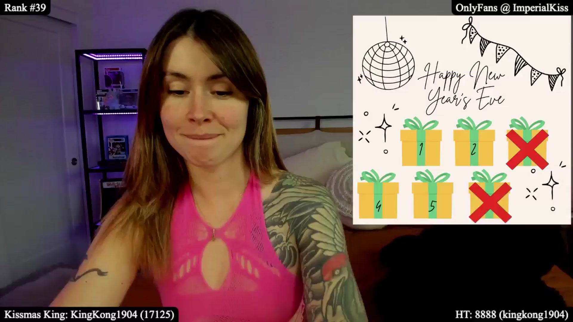 Gallery image thumbnail from ImperialKiss's myfreecams stream on, 01/01/2026, 01:40 image 5 of 20