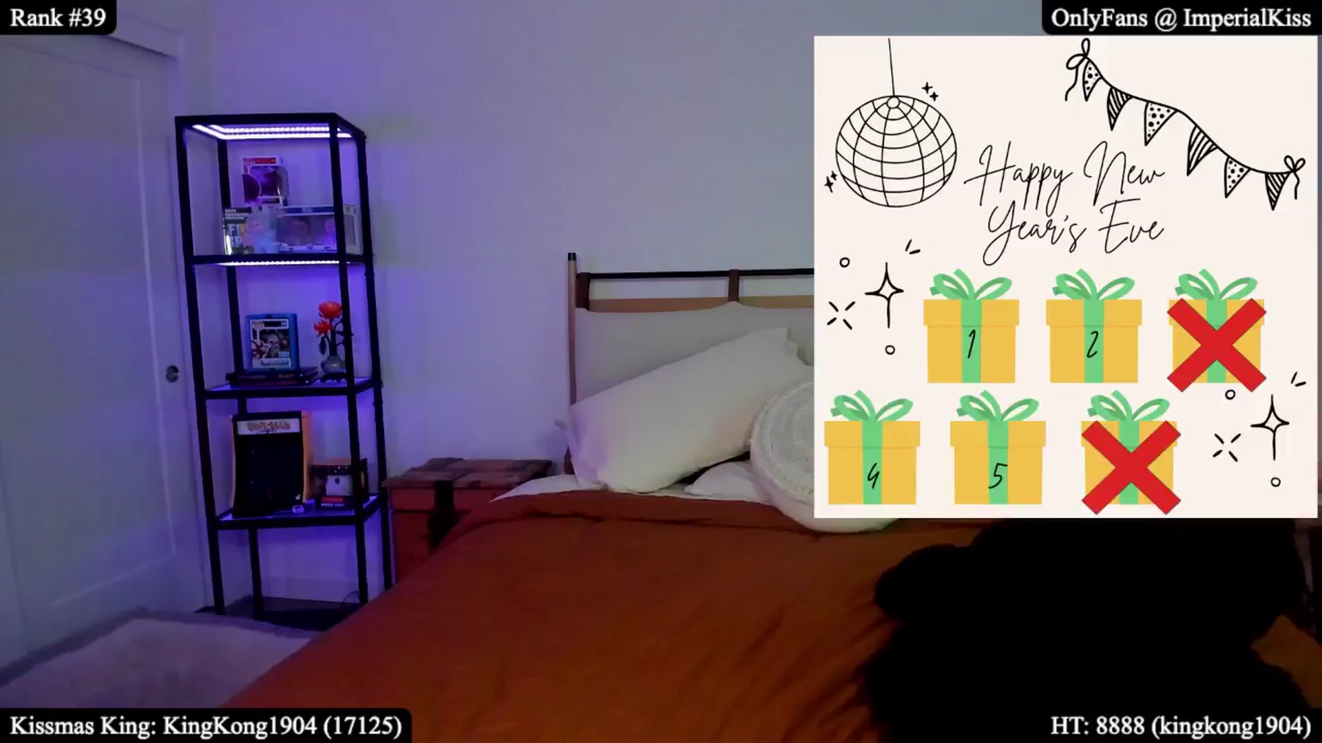 Gallery image thumbnail from ImperialKiss's myfreecams stream on, 01/01/2026, 01:40 image 9 of 20