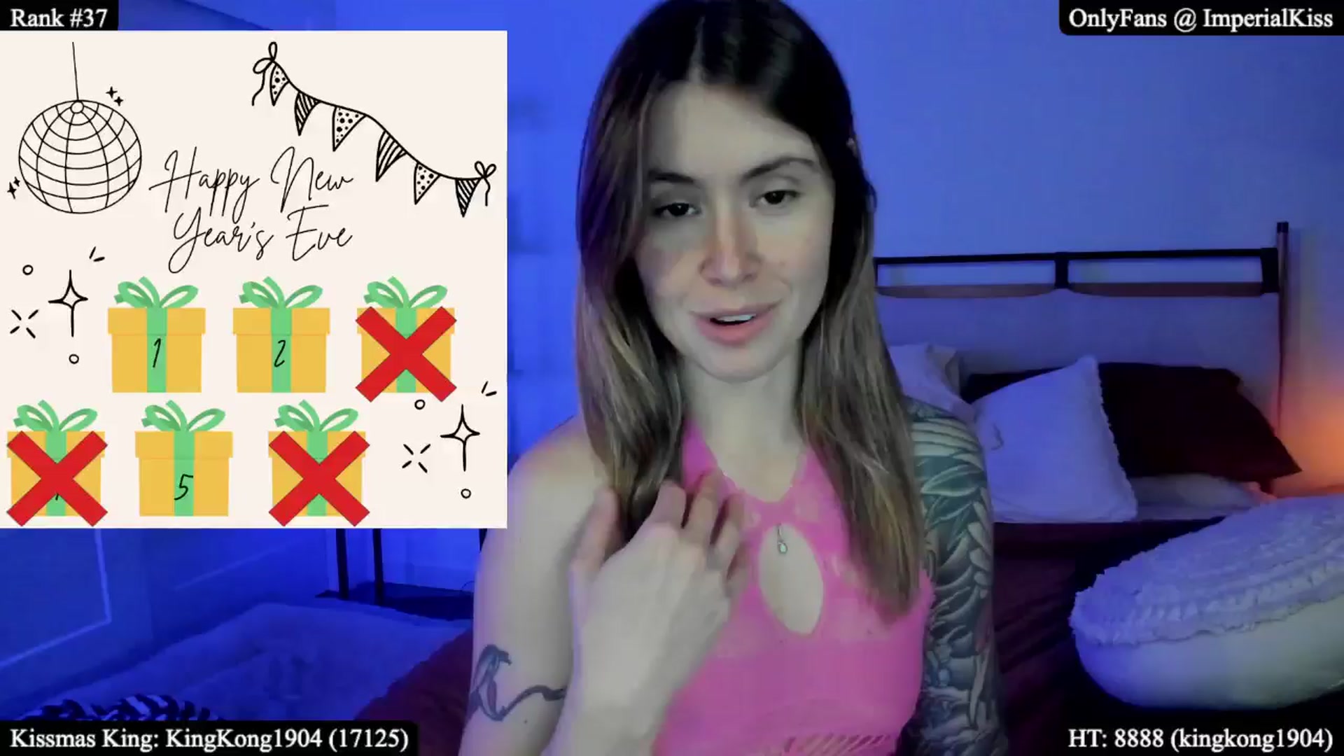 Gallery image thumbnail from ImperialKiss's myfreecams stream on, 01/01/2026, 05:09 image 7 of 20