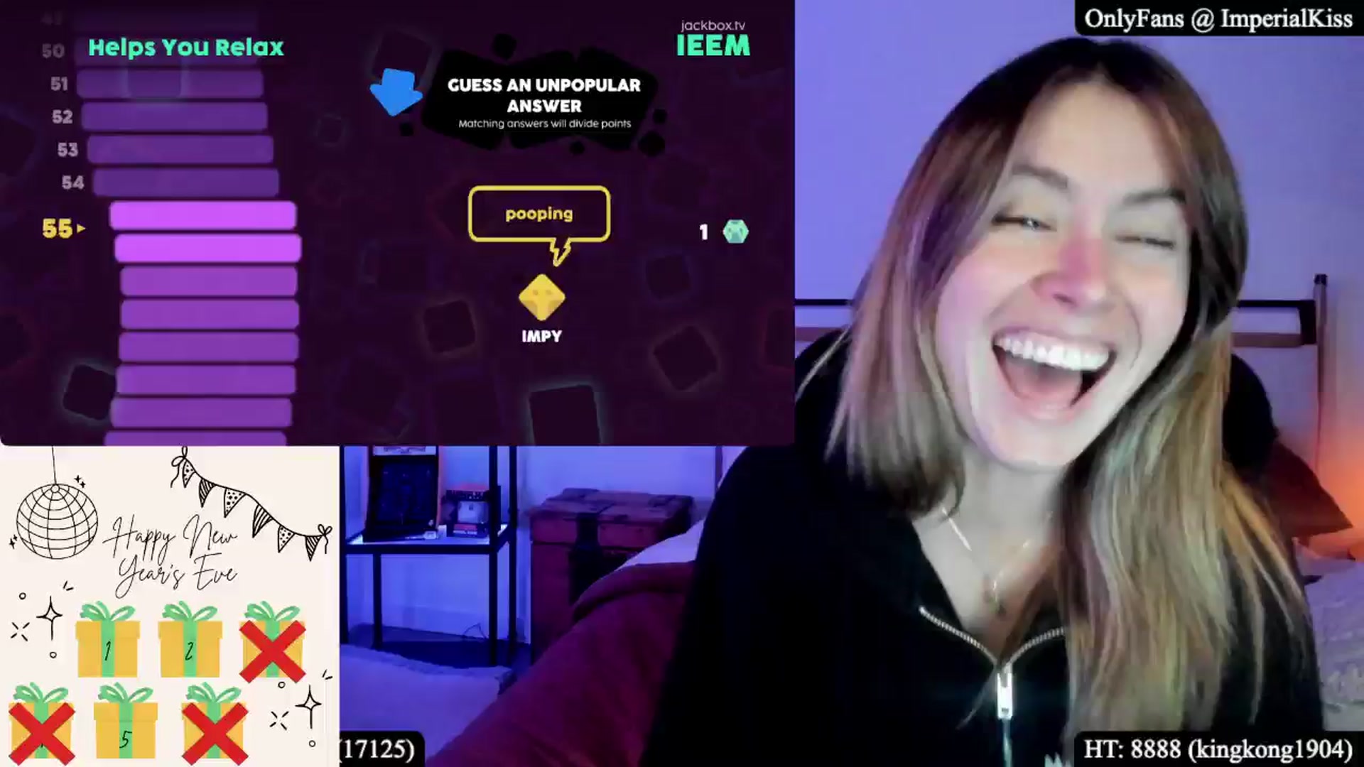 Gallery image thumbnail from ImperialKiss's myfreecams stream on, 01/01/2026, 05:09 image 15 of 20