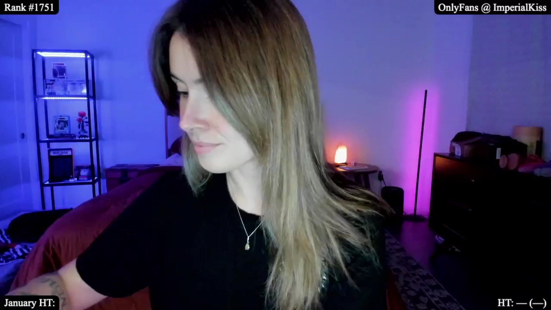 Gallery image thumbnail from ImperialKiss's myfreecams stream on, 01/03/2026, 06:24 image 1 of 20