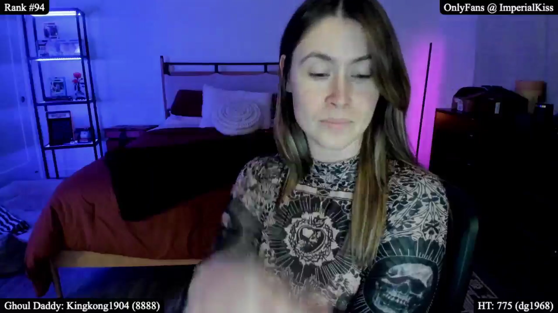Gallery image thumbnail from ImperialKiss's myfreecams stream on, 01/06/2026, 06:29 image 18 of 20