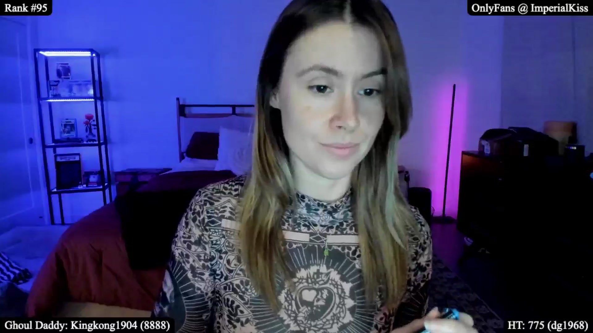 Gallery image thumbnail from ImperialKiss's myfreecams stream on, 01/06/2026, 06:29 image 20 of 20