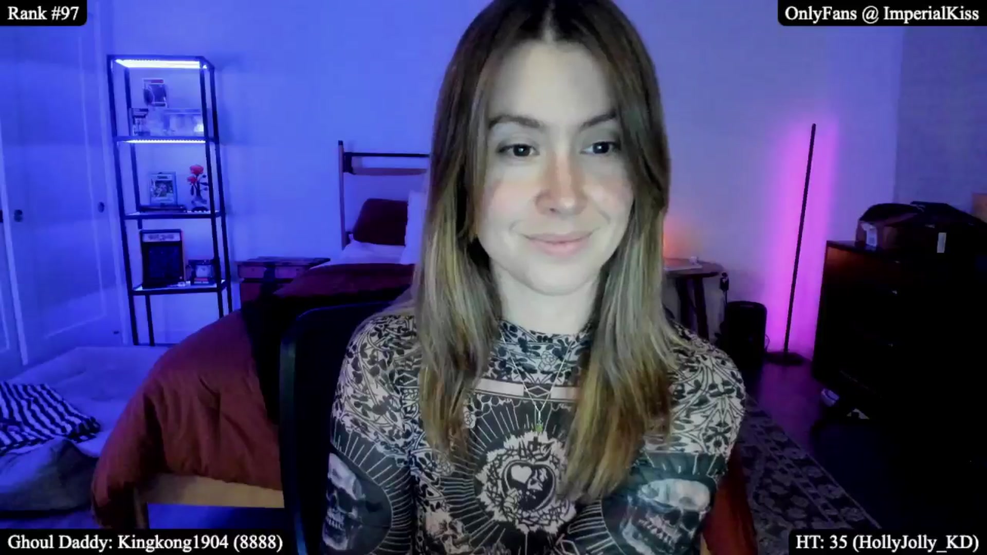 Gallery image thumbnail from ImperialKiss's myfreecams stream on, 01/06/2026, 06:29 image 3 of 20