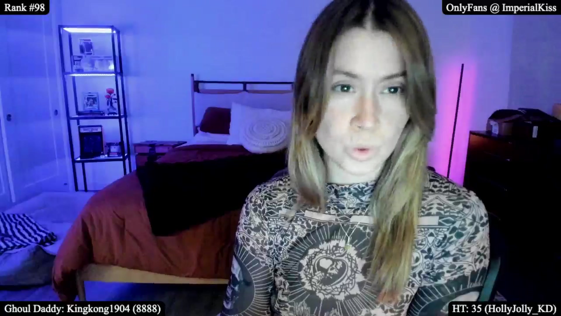 Gallery image thumbnail from ImperialKiss's myfreecams stream on, 01/06/2026, 06:29 image 5 of 20