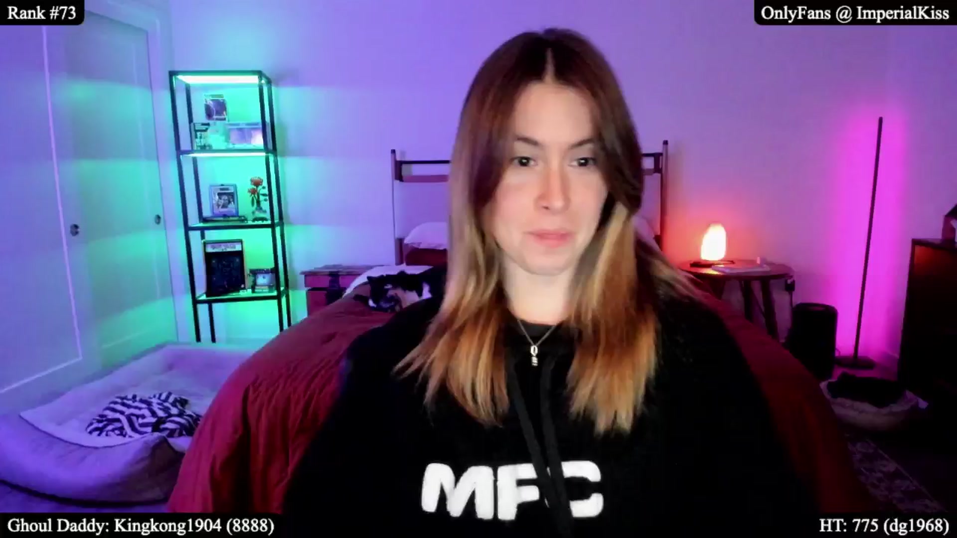 Gallery image thumbnail from ImperialKiss's myfreecams stream on, 01/09/2026, 06:18 image 9 of 20