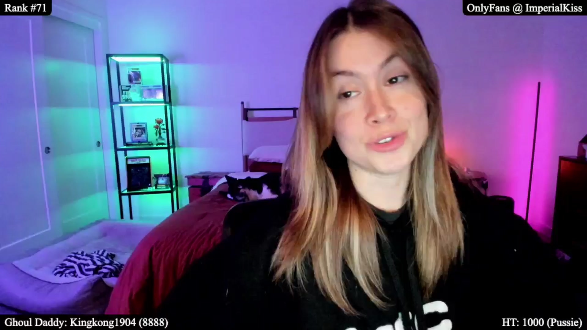 Gallery image thumbnail from ImperialKiss's myfreecams stream on, 01/09/2026, 06:18 image 10 of 20