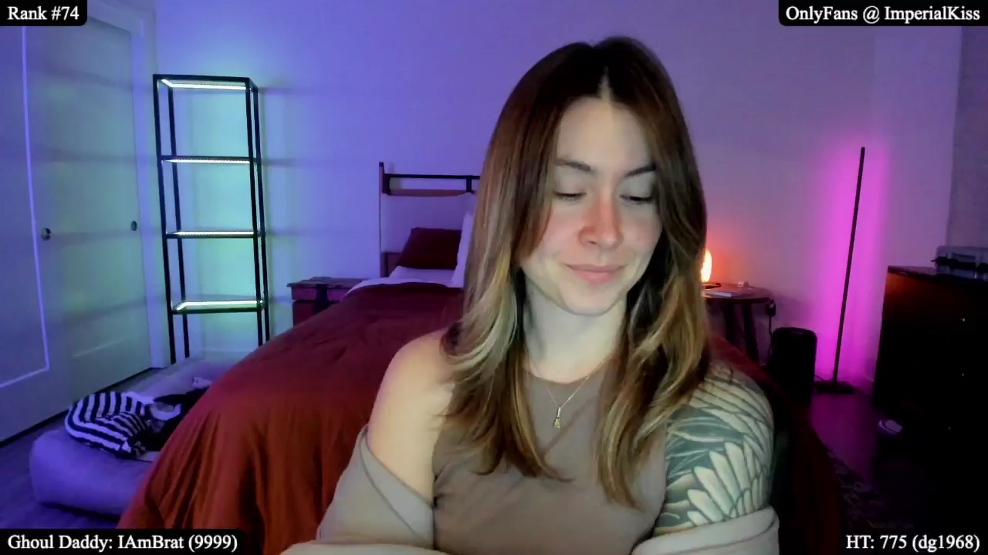 Gallery image thumbnail from ImperialKiss's myfreecams stream on, 01/11/2026, 04:33 image 12 of 20