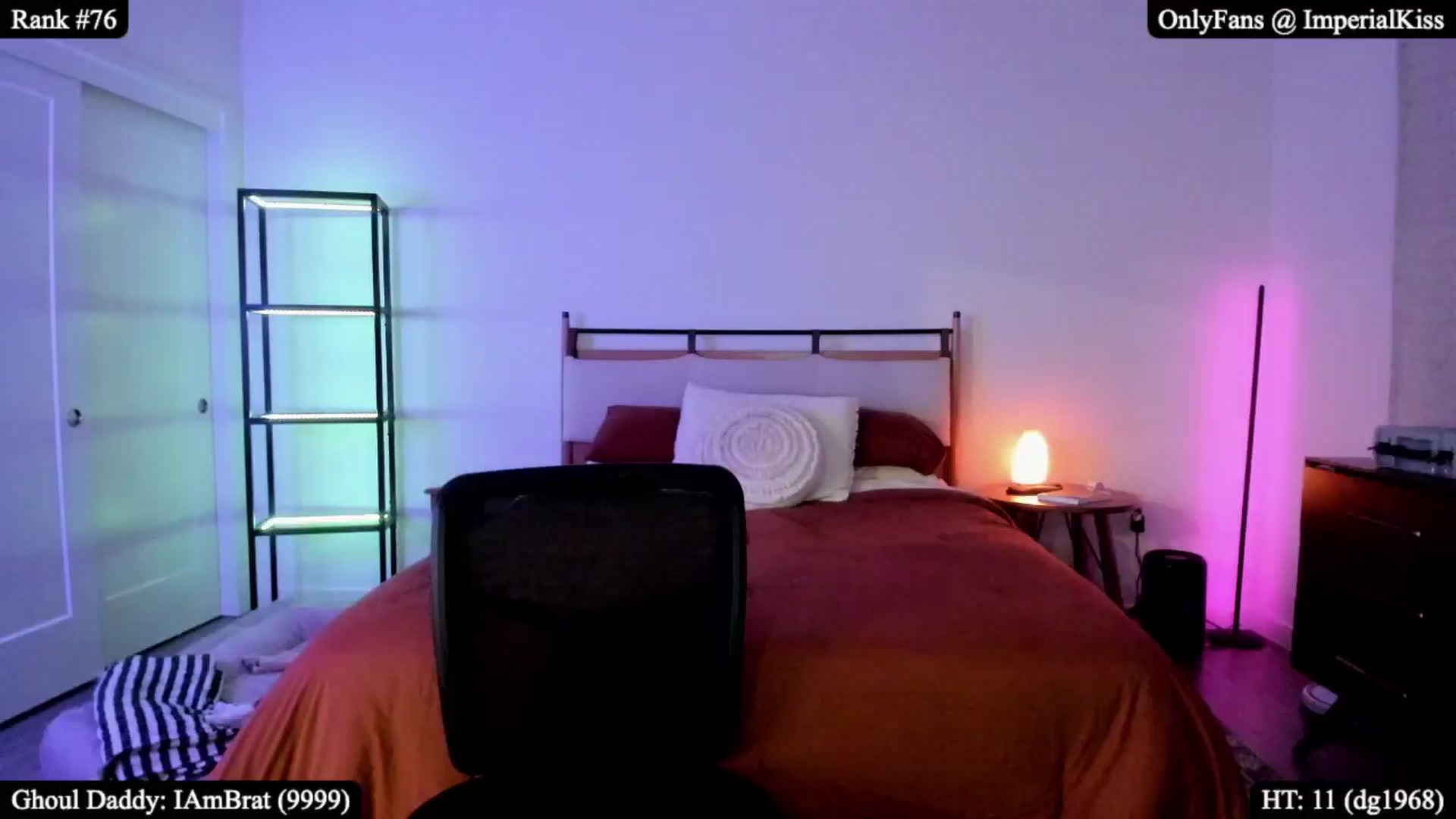 Gallery image thumbnail from ImperialKiss's myfreecams stream on, 01/11/2026, 04:33 image 1 of 20