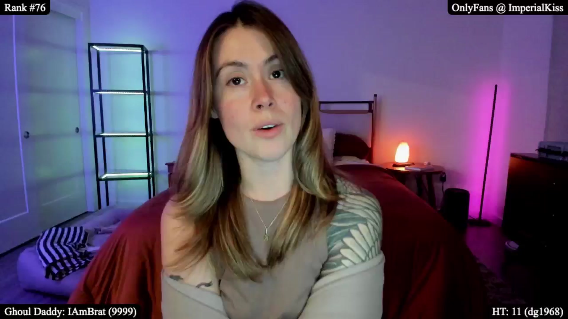 Gallery image thumbnail from ImperialKiss's myfreecams stream on, 01/11/2026, 04:33 image 3 of 20