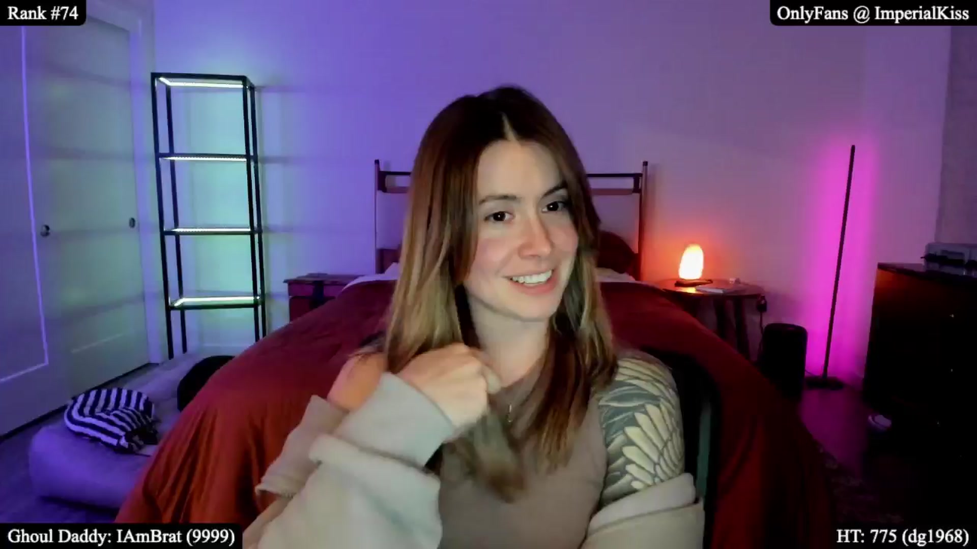 Gallery image thumbnail from ImperialKiss's myfreecams stream on, 01/11/2026, 04:33 image 16 of 20