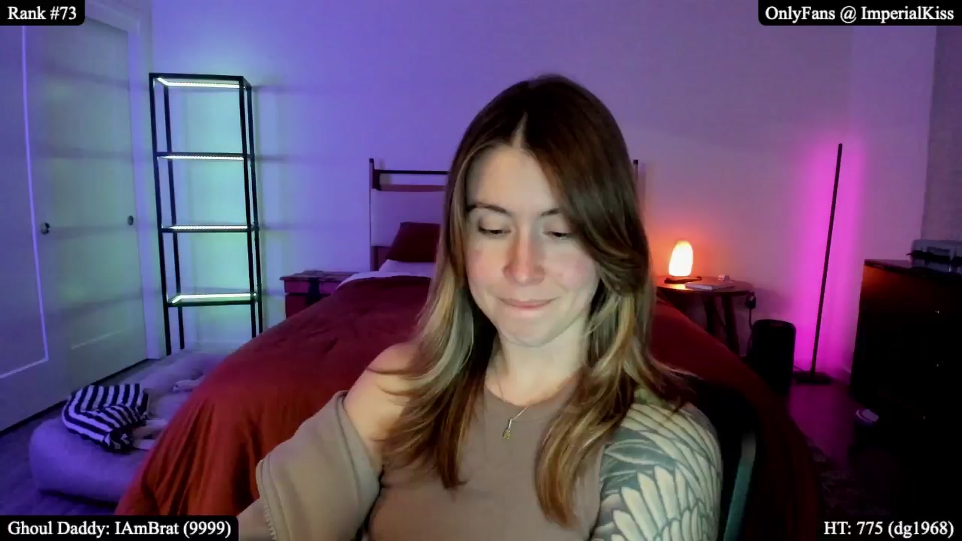 Gallery image thumbnail from ImperialKiss's myfreecams stream on, 01/11/2026, 04:33 image 10 of 20