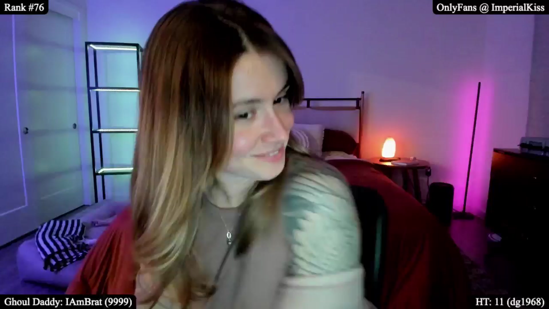 Gallery image thumbnail from ImperialKiss's myfreecams stream on, 01/11/2026, 04:33 image 4 of 20