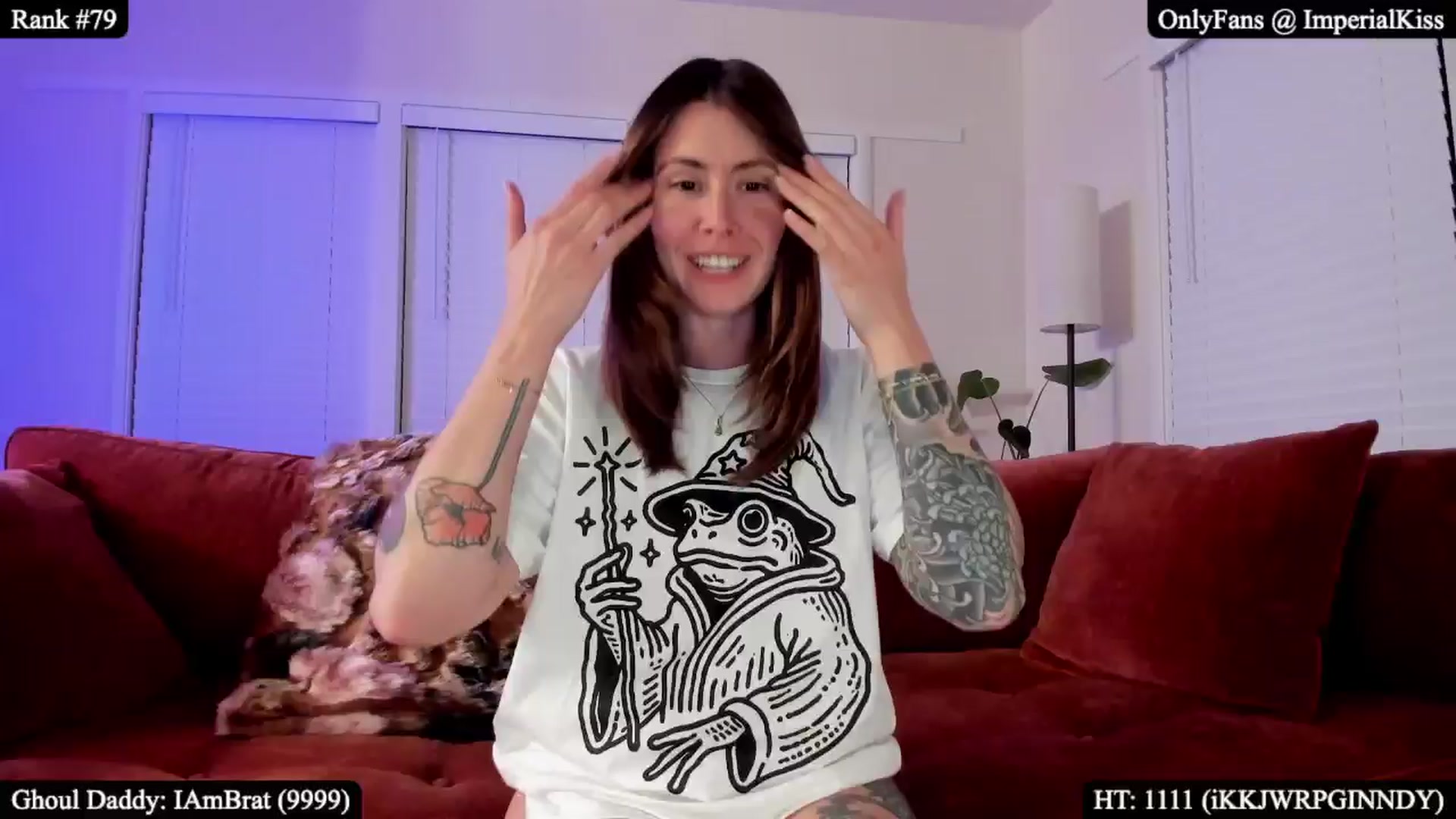 Gallery image thumbnail from ImperialKiss's myfreecams stream on, 01/18/2026, 05:42 image 4 of 20