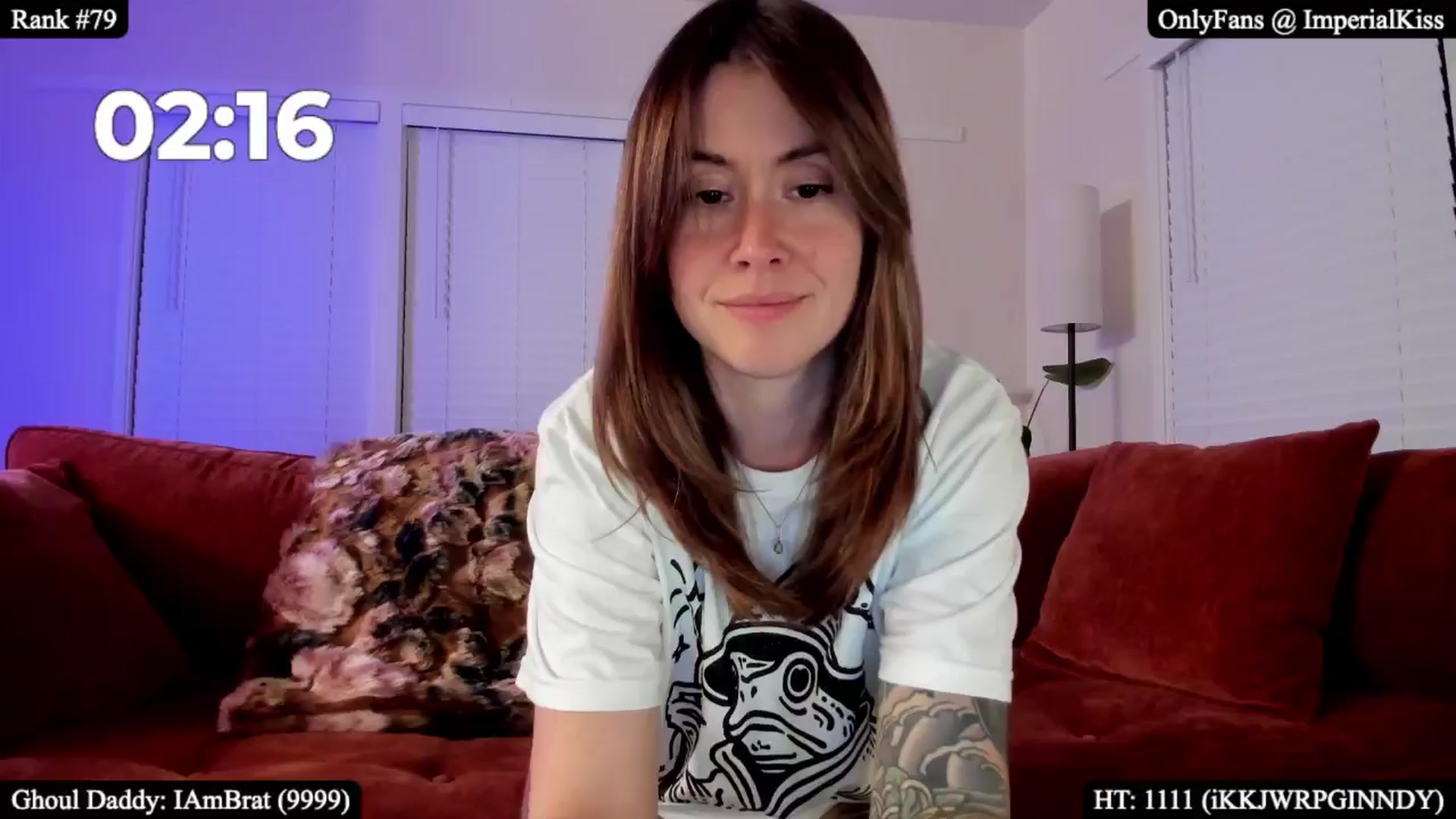 Gallery image thumbnail from ImperialKiss's myfreecams stream on, 01/18/2026, 05:42 image 7 of 20