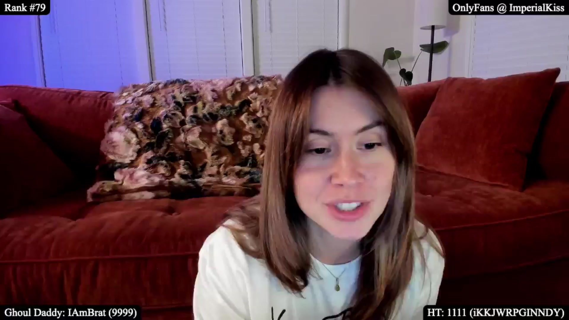 Gallery image thumbnail from ImperialKiss's myfreecams stream on, 01/18/2026, 05:42 image 8 of 20