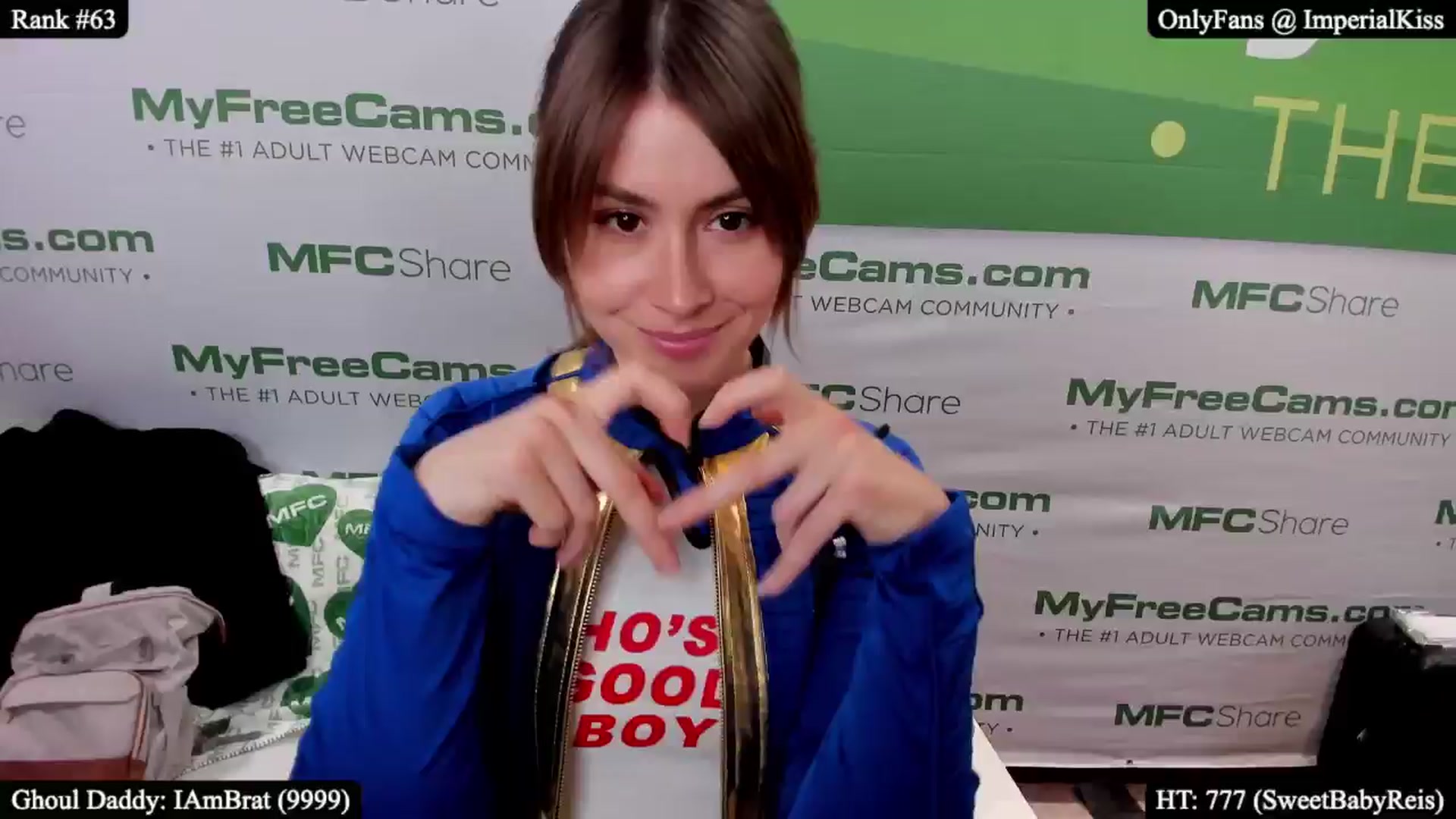 Gallery image thumbnail from ImperialKiss's myfreecams stream on, 01/23/2026, 02:14 image 10 of 20