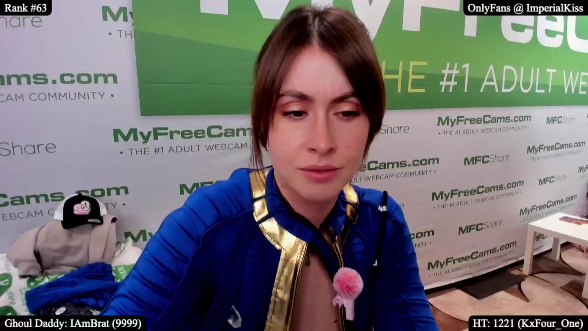 Gallery image thumbnail from ImperialKiss's myfreecams stream on, 01/23/2026, 03:09 image 20 of 20