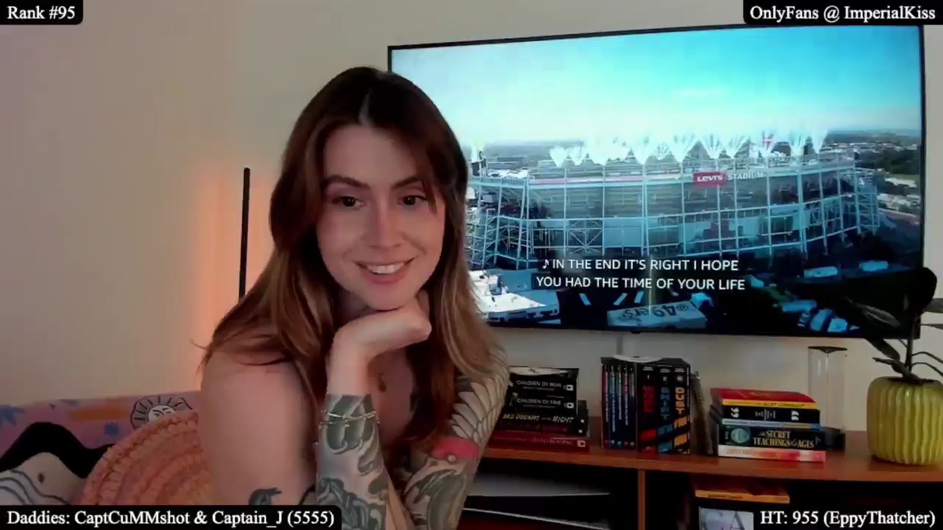 Gallery image thumbnail from ImperialKiss's myfreecams stream on, 02/09/2026, 24:53 image 12 of 20