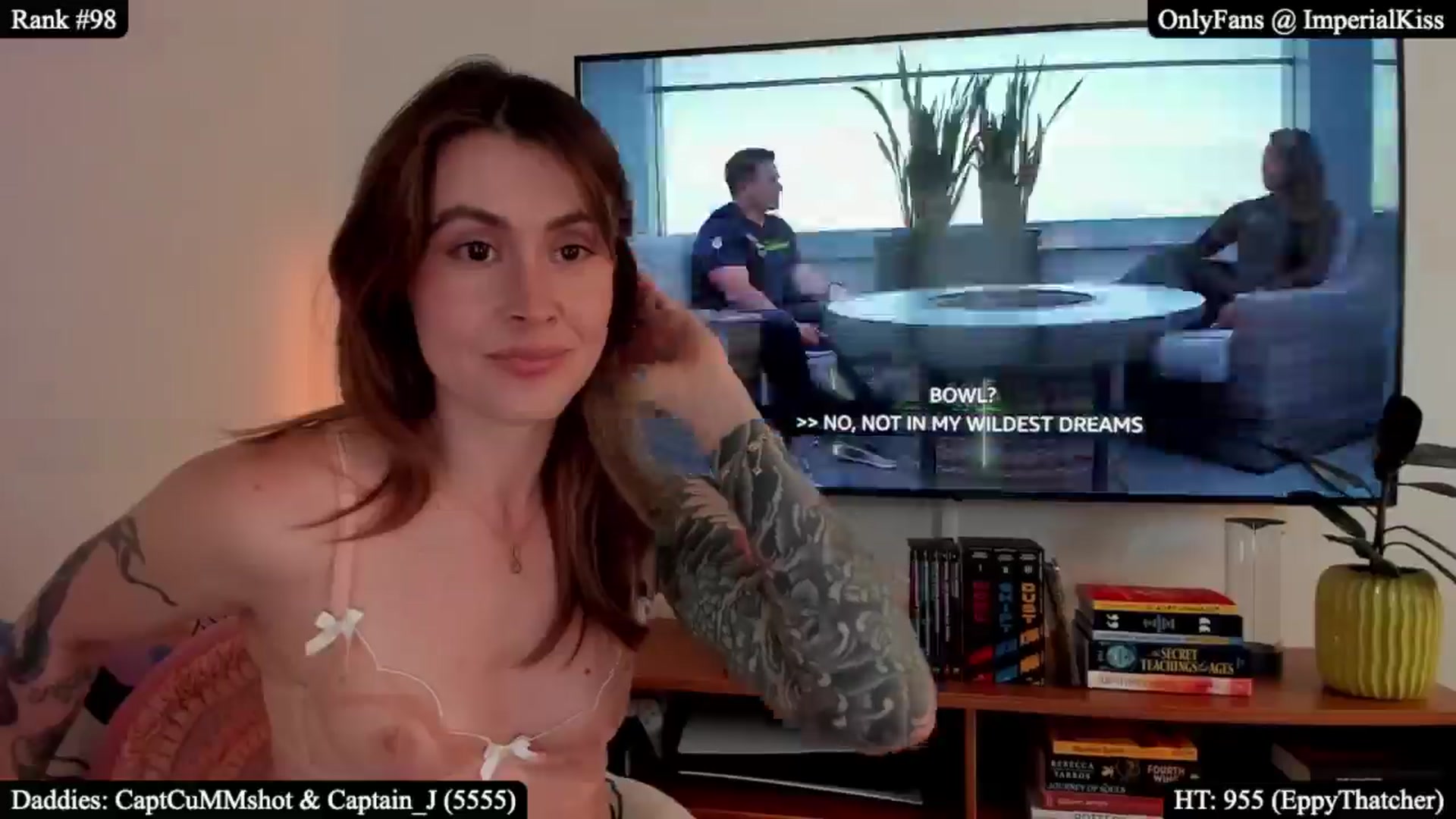 Gallery image thumbnail from ImperialKiss's myfreecams stream on, 02/09/2026, 24:53 image 6 of 20