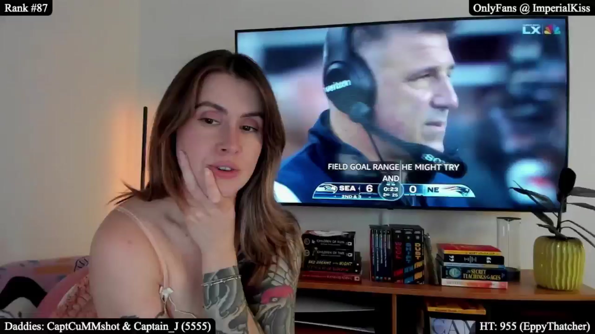 Gallery image thumbnail from ImperialKiss's myfreecams stream on, 02/09/2026, 01:18 image 10 of 20