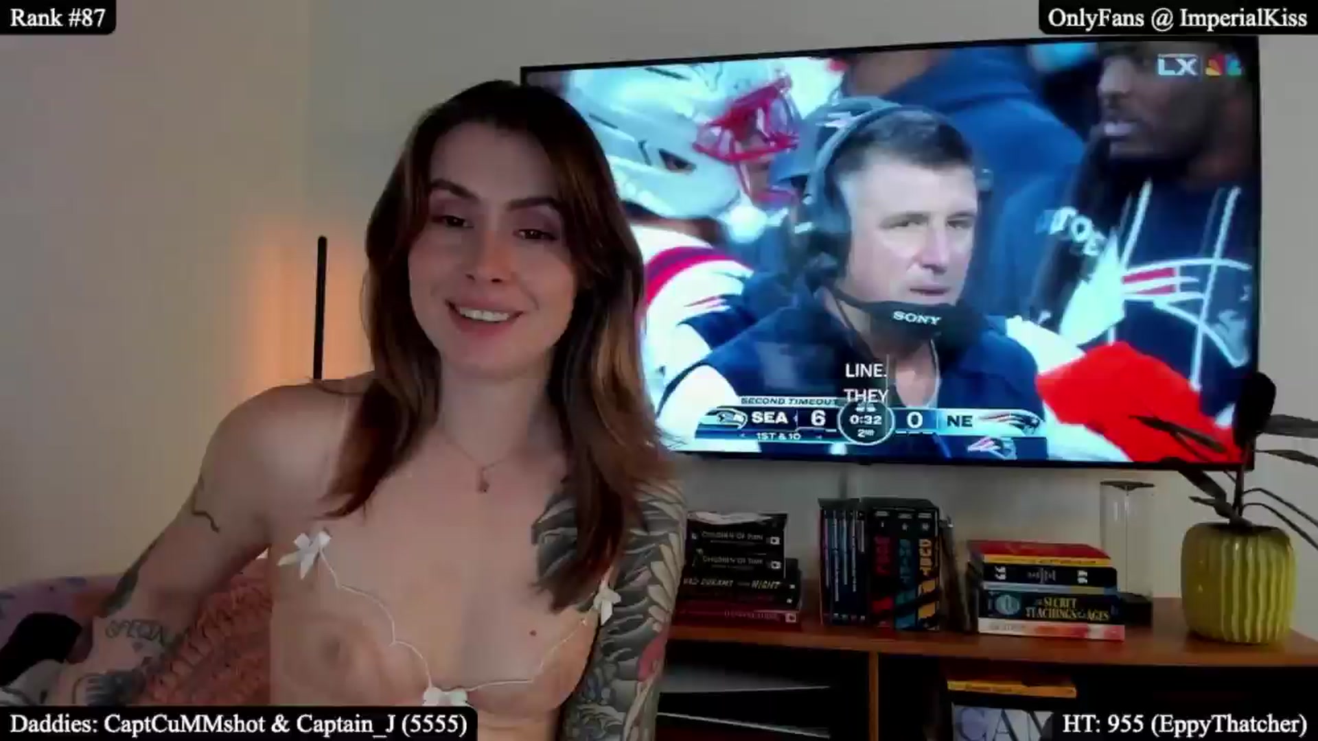 Gallery image thumbnail from ImperialKiss's myfreecams stream on, 02/09/2026, 01:18 image 7 of 20