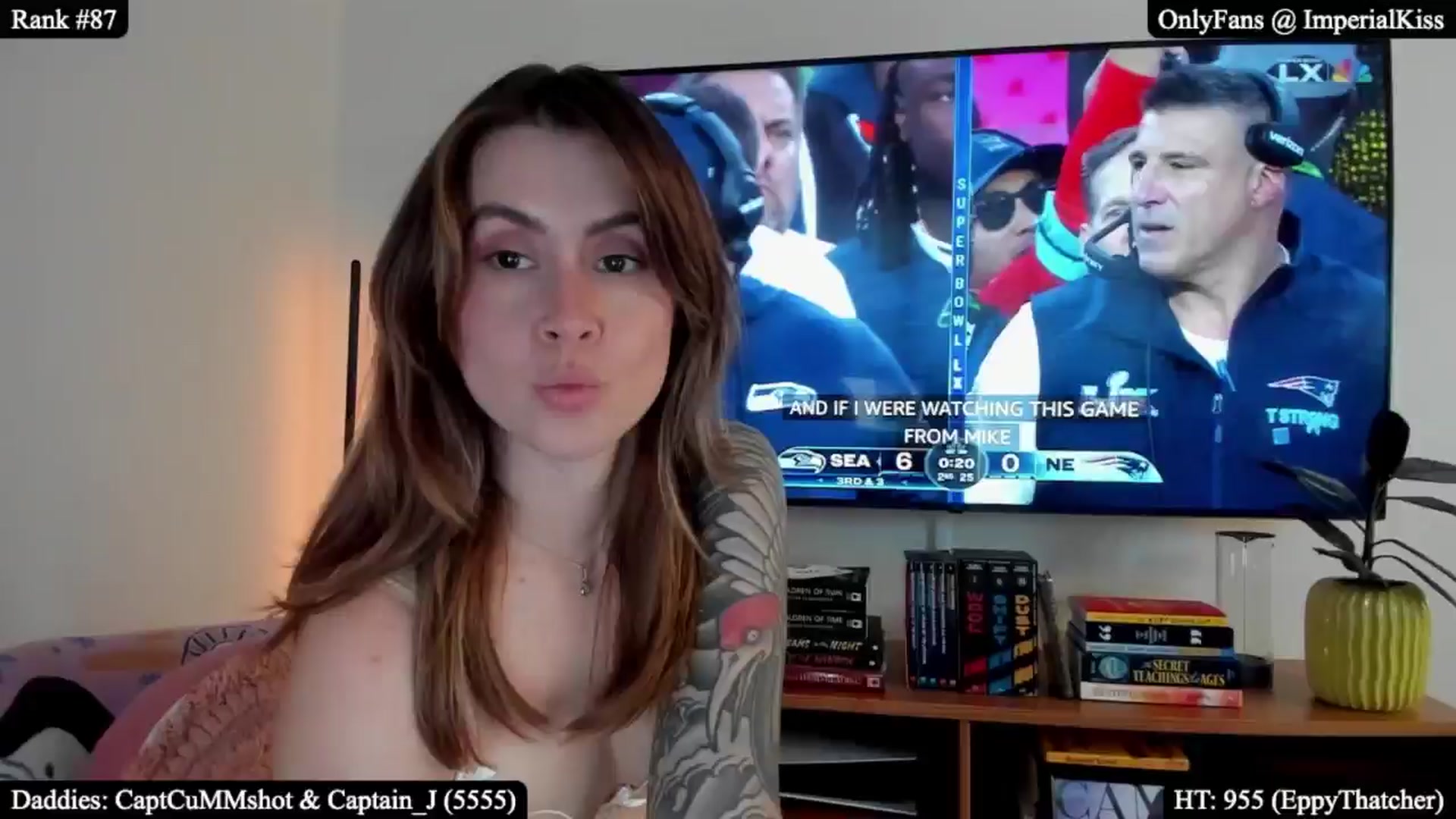 Gallery image thumbnail from ImperialKiss's myfreecams stream on, 02/09/2026, 01:18 image 12 of 20
