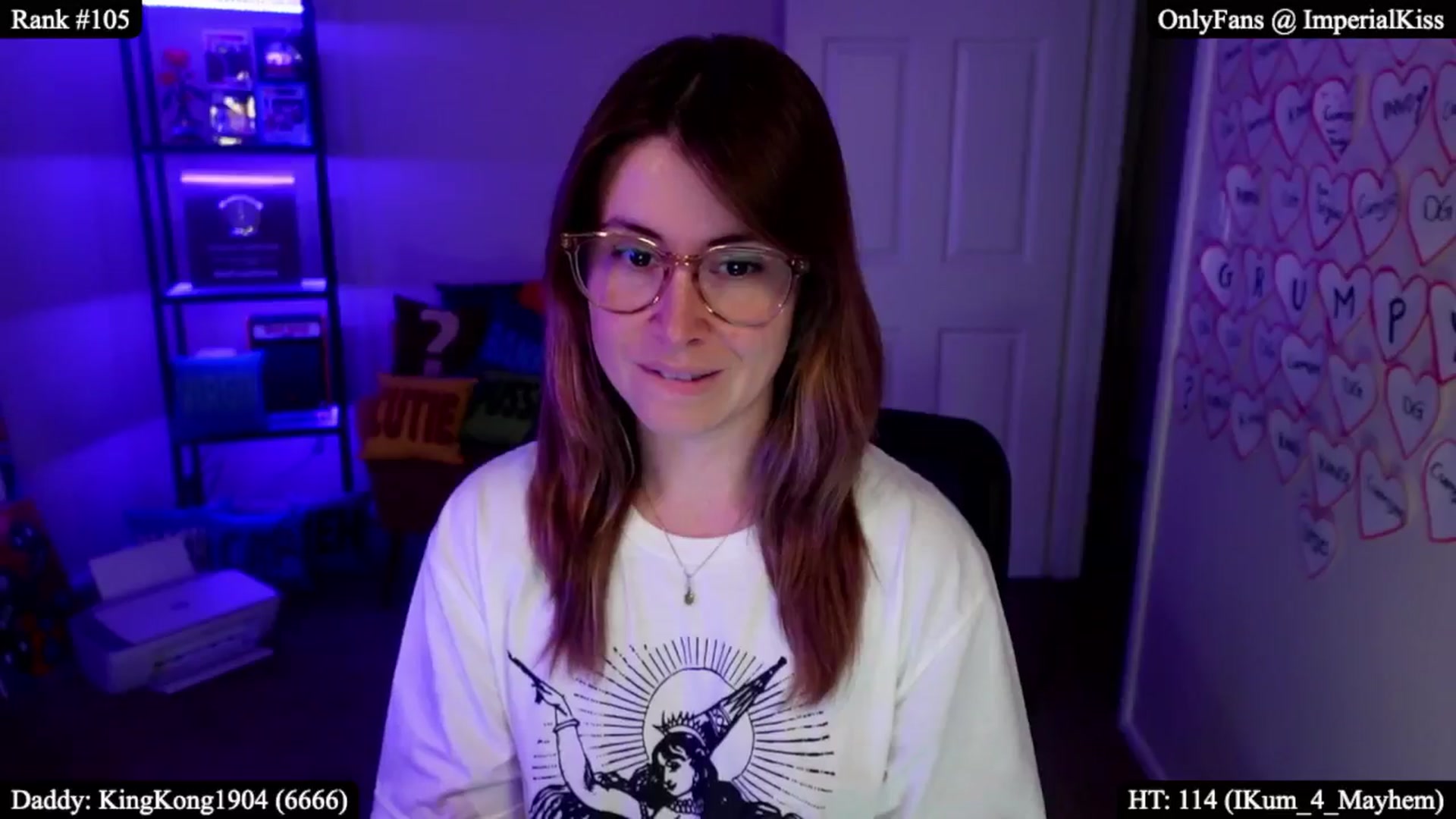 Gallery image thumbnail from ImperialKiss's myfreecams stream on, 02/13/2026, 08:02 image 2 of 20