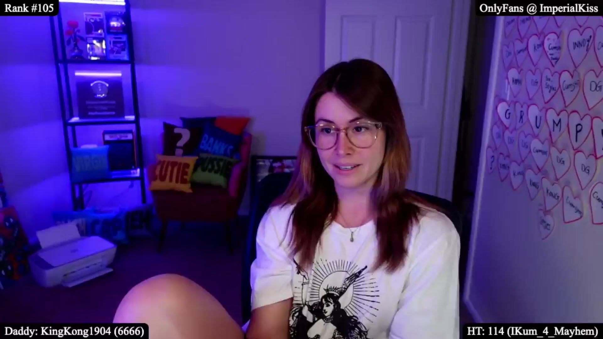 Gallery image thumbnail from ImperialKiss's myfreecams stream on, 02/13/2026, 08:02 image 1 of 20