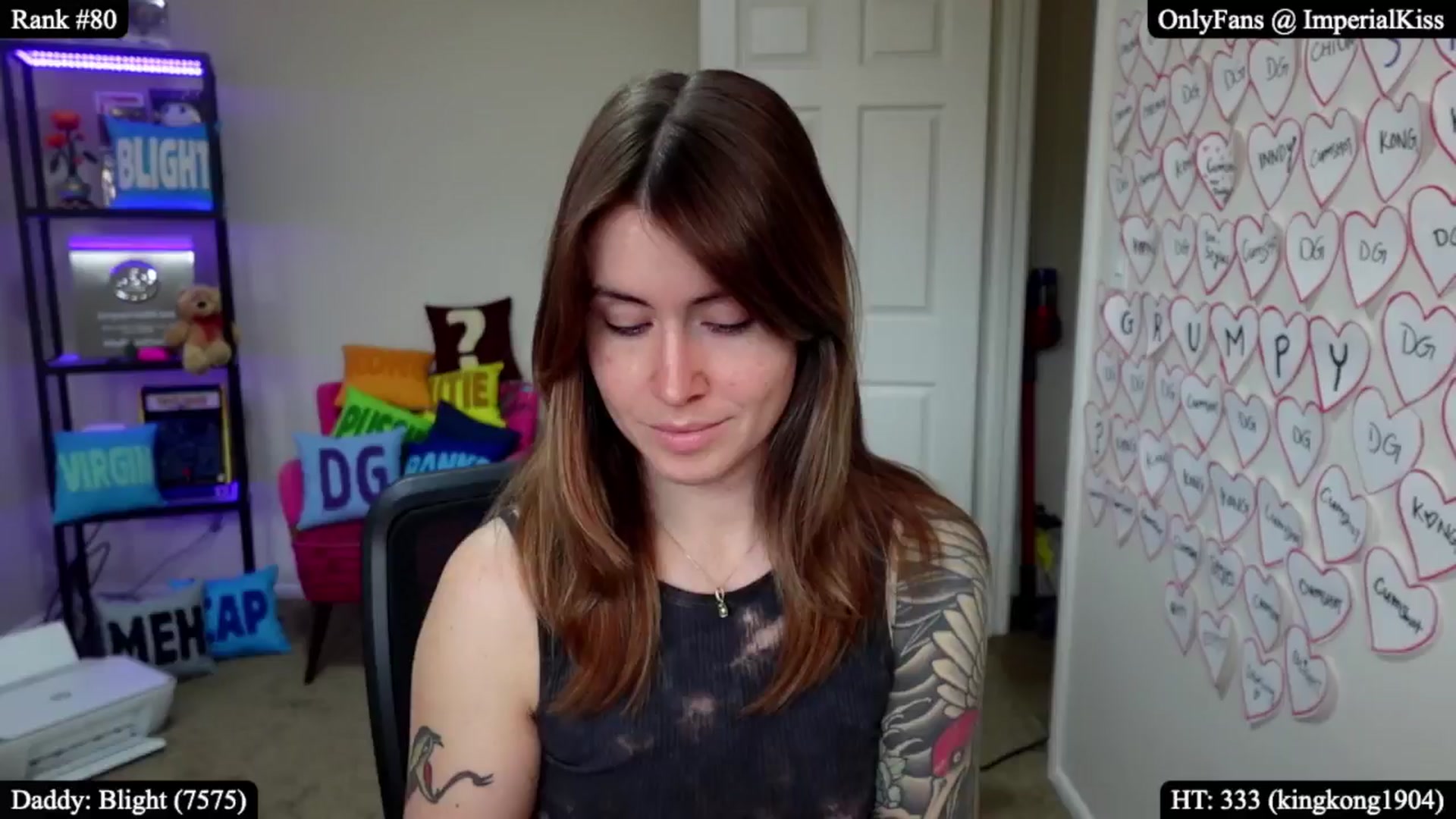 Gallery image thumbnail from ImperialKiss's myfreecams stream on, 02/16/2026, 24:50 image 1 of 20