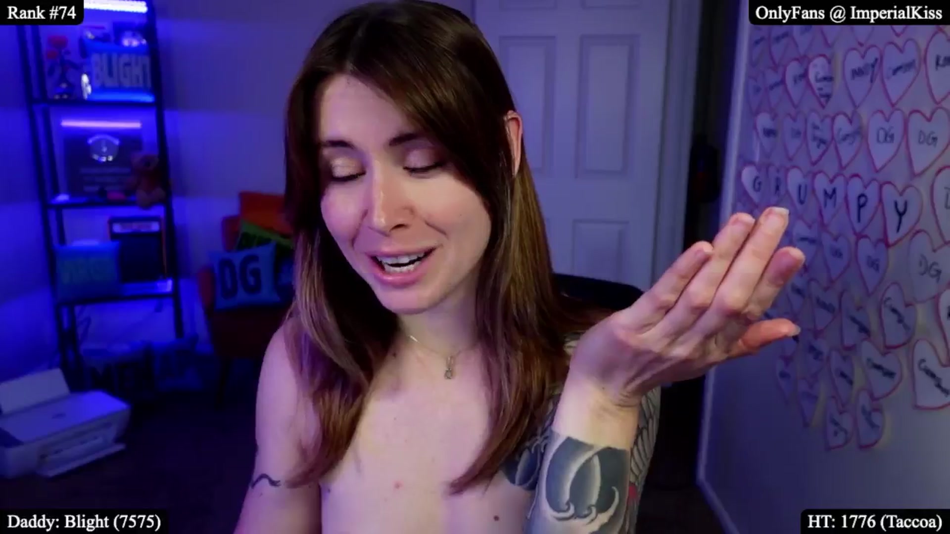 Gallery image thumbnail from ImperialKiss's myfreecams stream on, 02/16/2026, 24:50 image 17 of 20