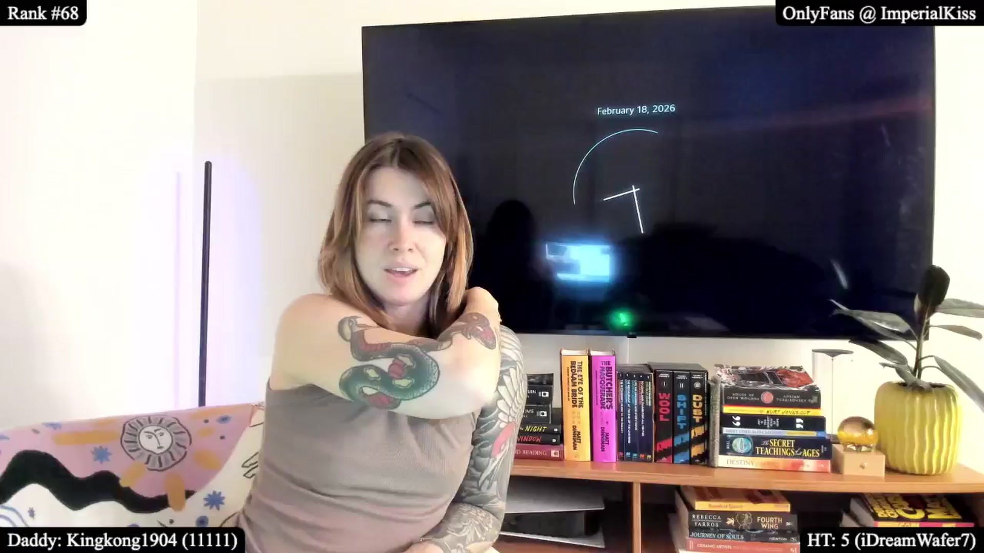 Gallery image thumbnail from ImperialKiss's myfreecams stream on, 02/19/2026, 06:05 image 2 of 20