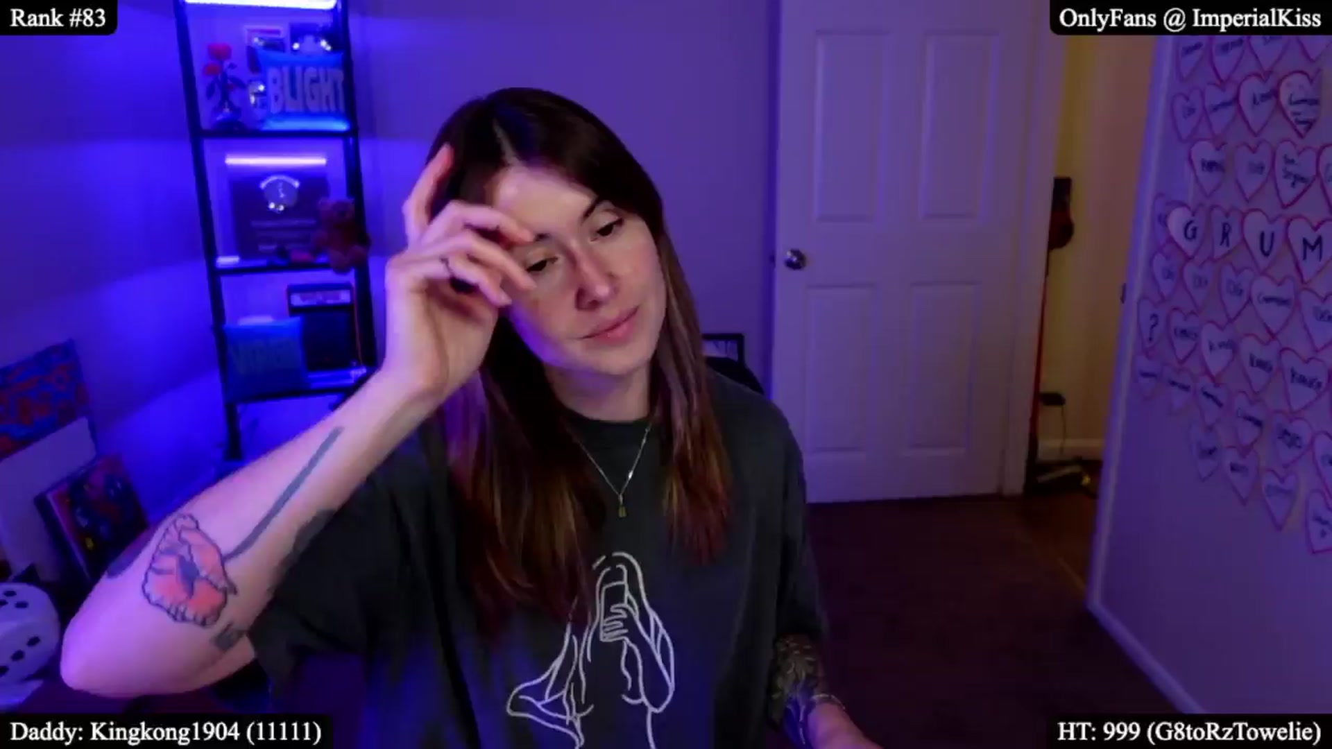 Gallery image thumbnail from ImperialKiss's myfreecams stream on, 02/21/2026, 05:42 image 1 of 20