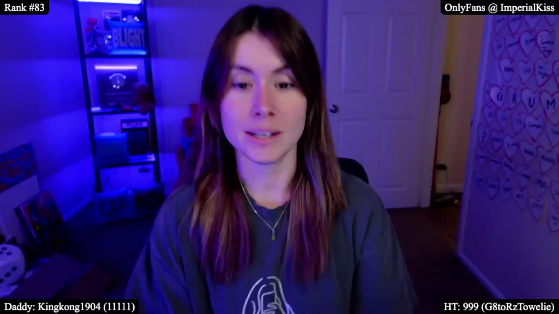 Gallery image thumbnail from ImperialKiss's myfreecams stream on, 02/21/2026, 05:42 image 8 of 20