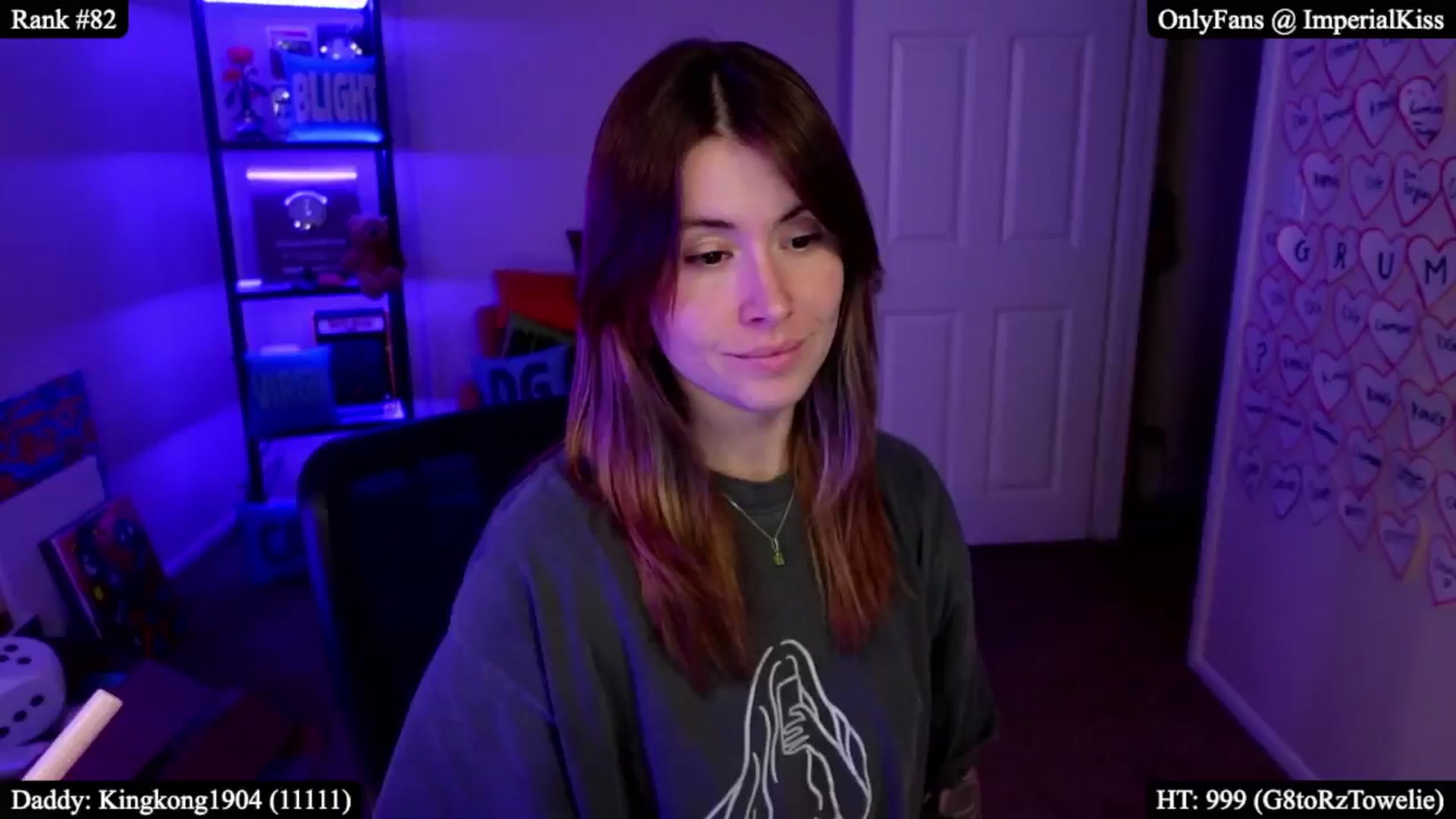 Gallery image thumbnail from ImperialKiss's myfreecams stream on, 02/21/2026, 07:43 image 2 of 20
