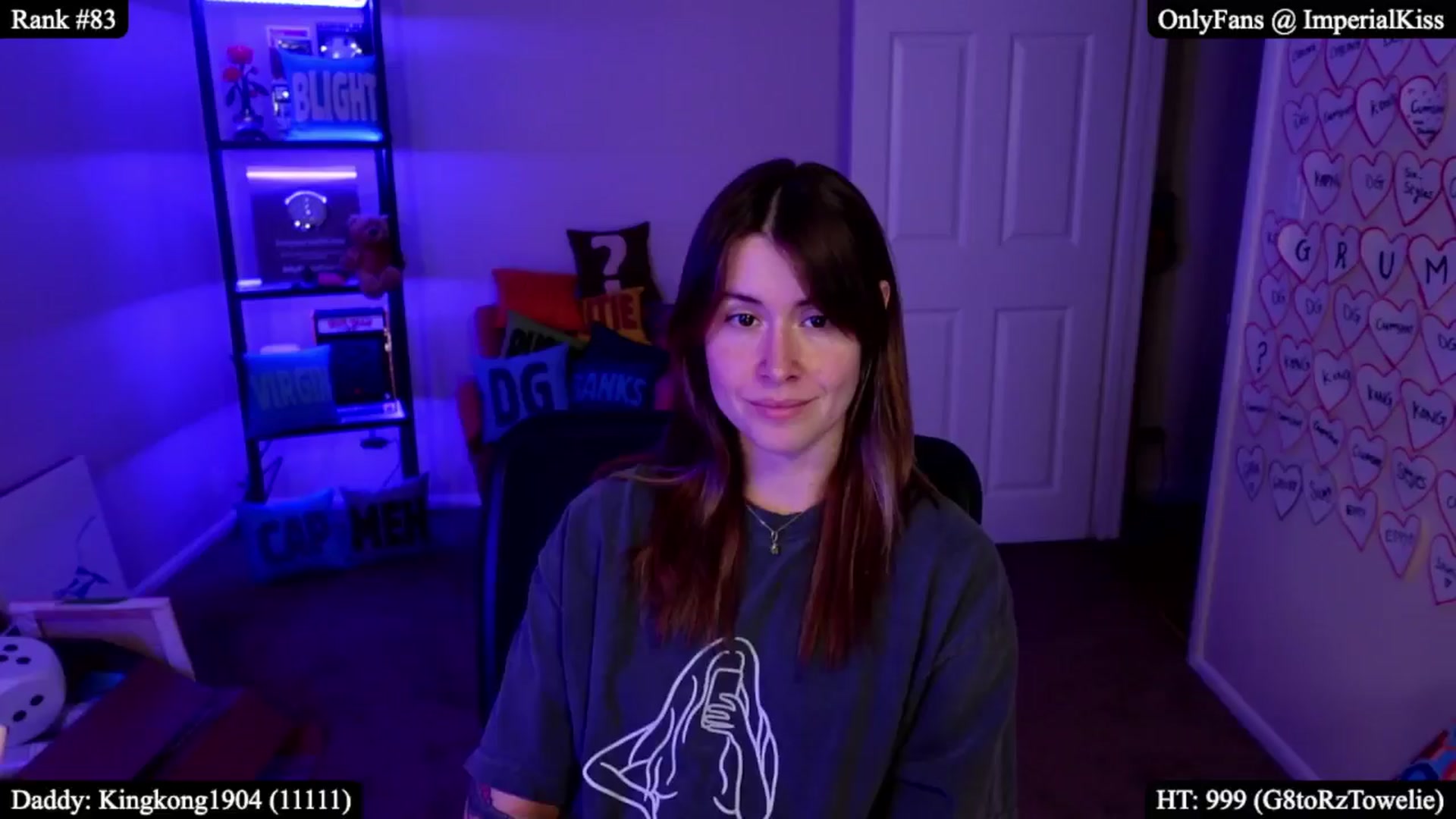 Gallery image thumbnail from ImperialKiss's myfreecams stream on, 02/21/2026, 07:43 image 8 of 20