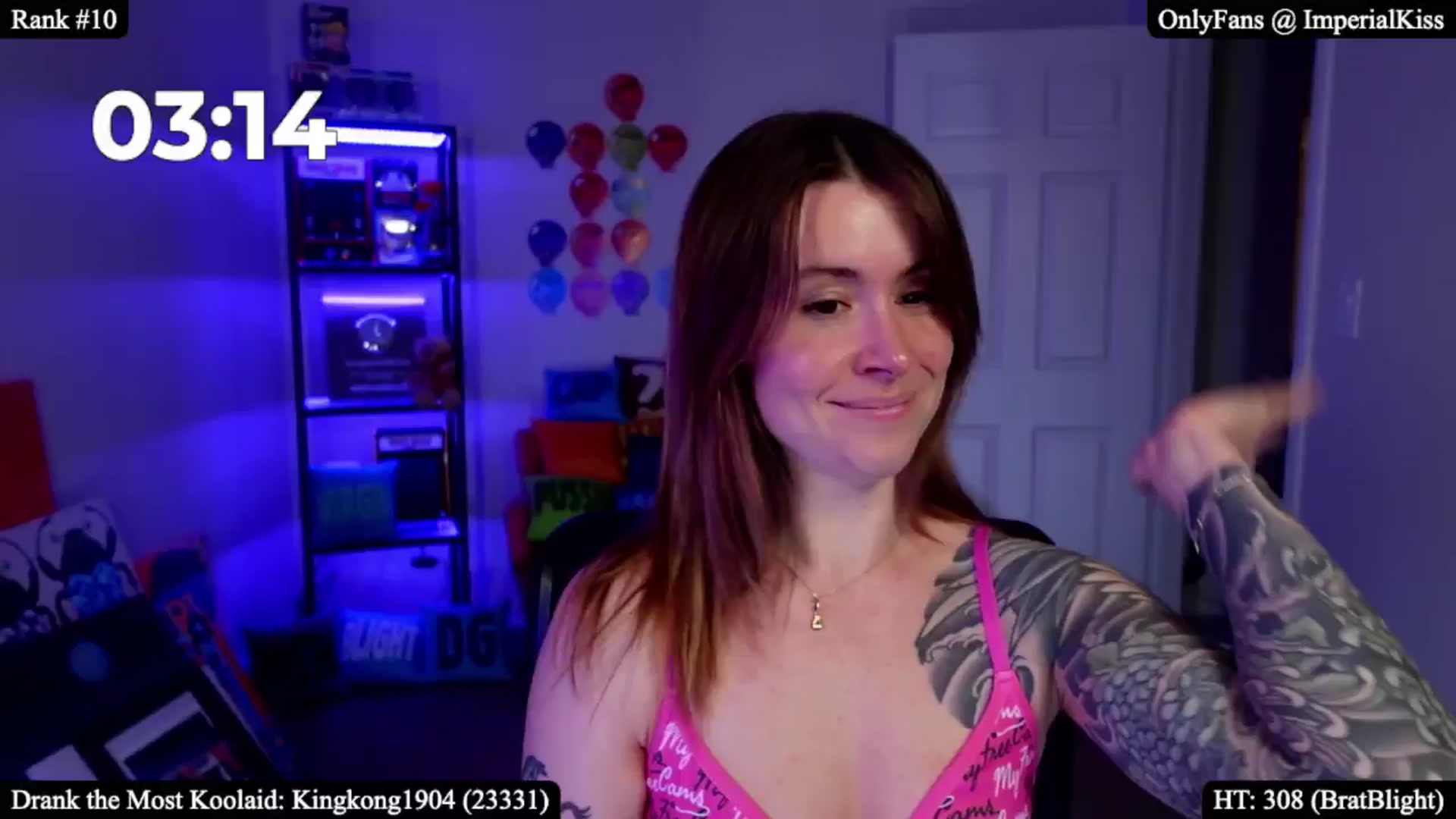 Gallery image thumbnail from ImperialKiss's myfreecams stream on, 03/03/2026, 07:18 image 10 of 20
