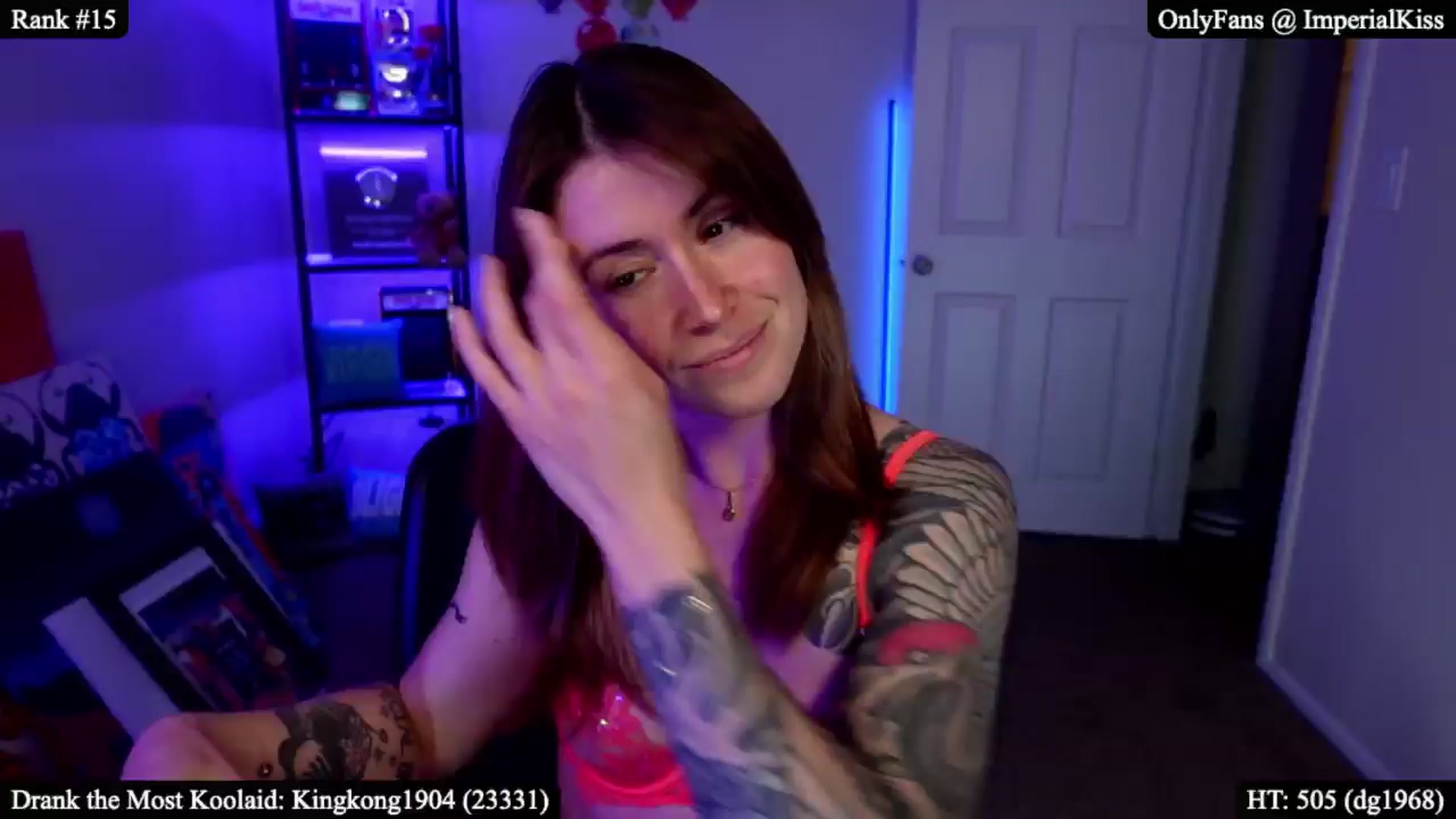 Gallery image thumbnail from ImperialKiss's myfreecams stream on, 03/05/2026, 08:09 image 2 of 20