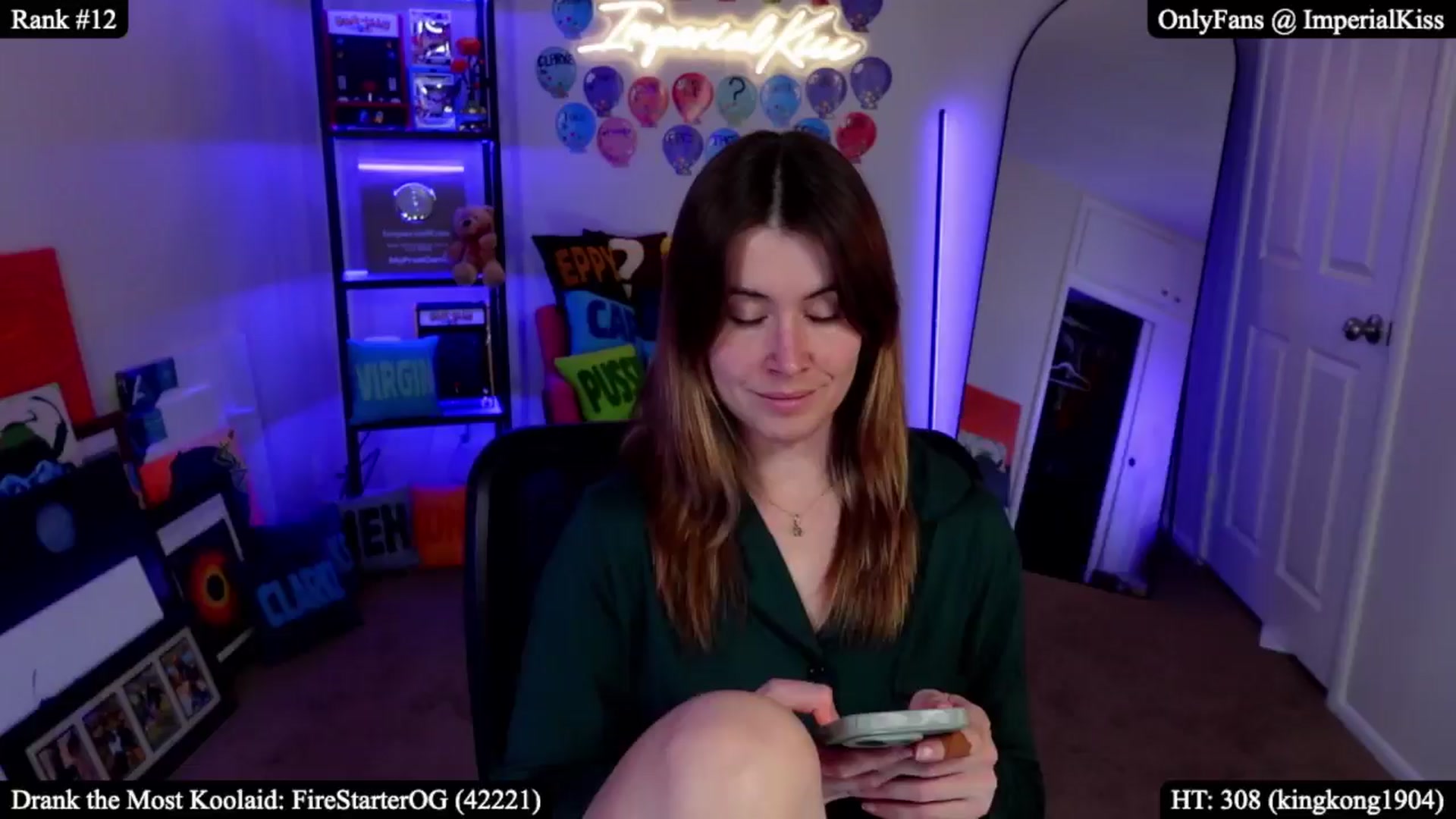 Gallery image thumbnail from ImperialKiss's myfreecams stream on, 03/11/2026, 05:41 image 16 of 20