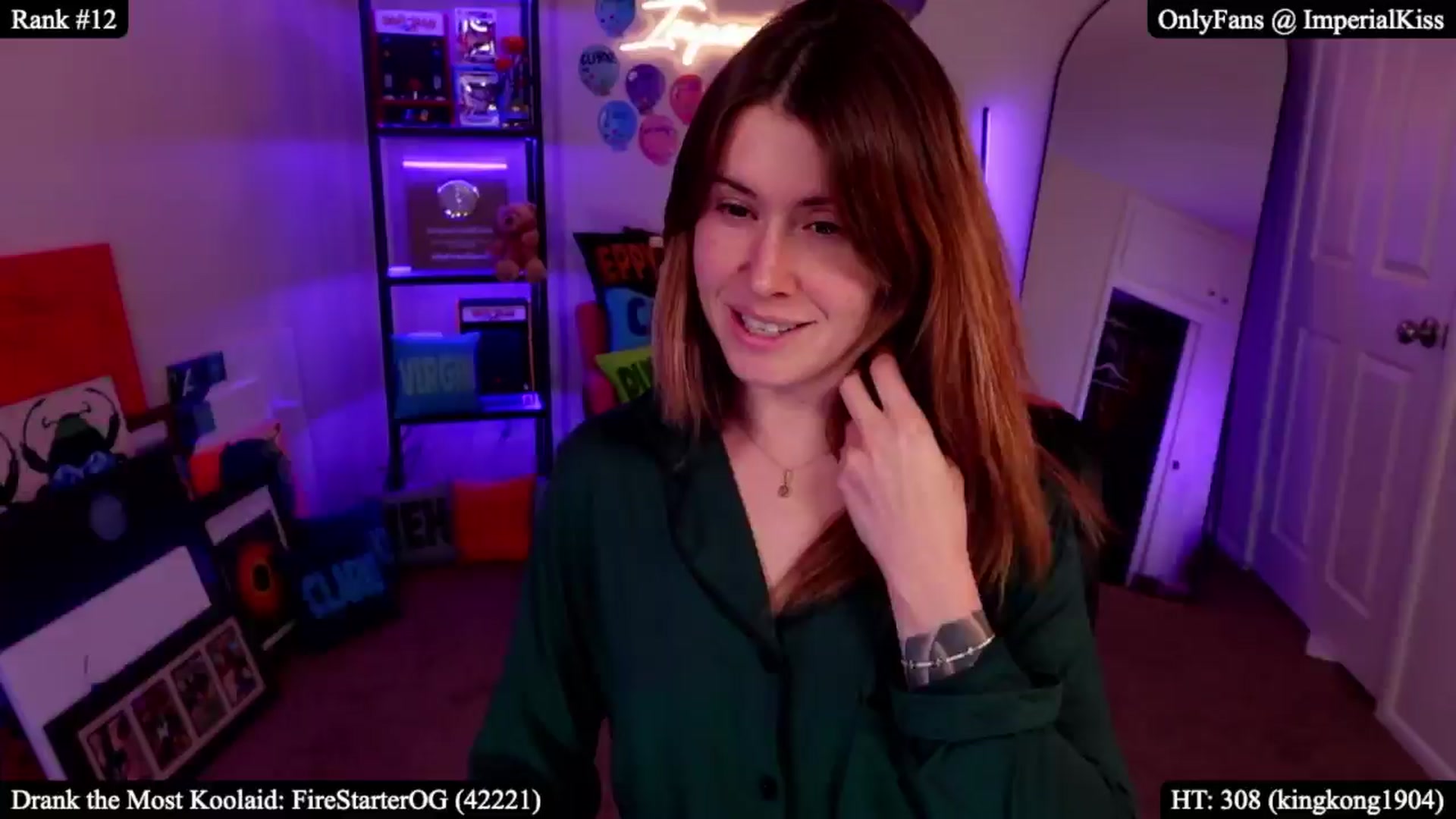 Gallery image thumbnail from ImperialKiss's myfreecams stream on, 03/11/2026, 05:41 image 14 of 20