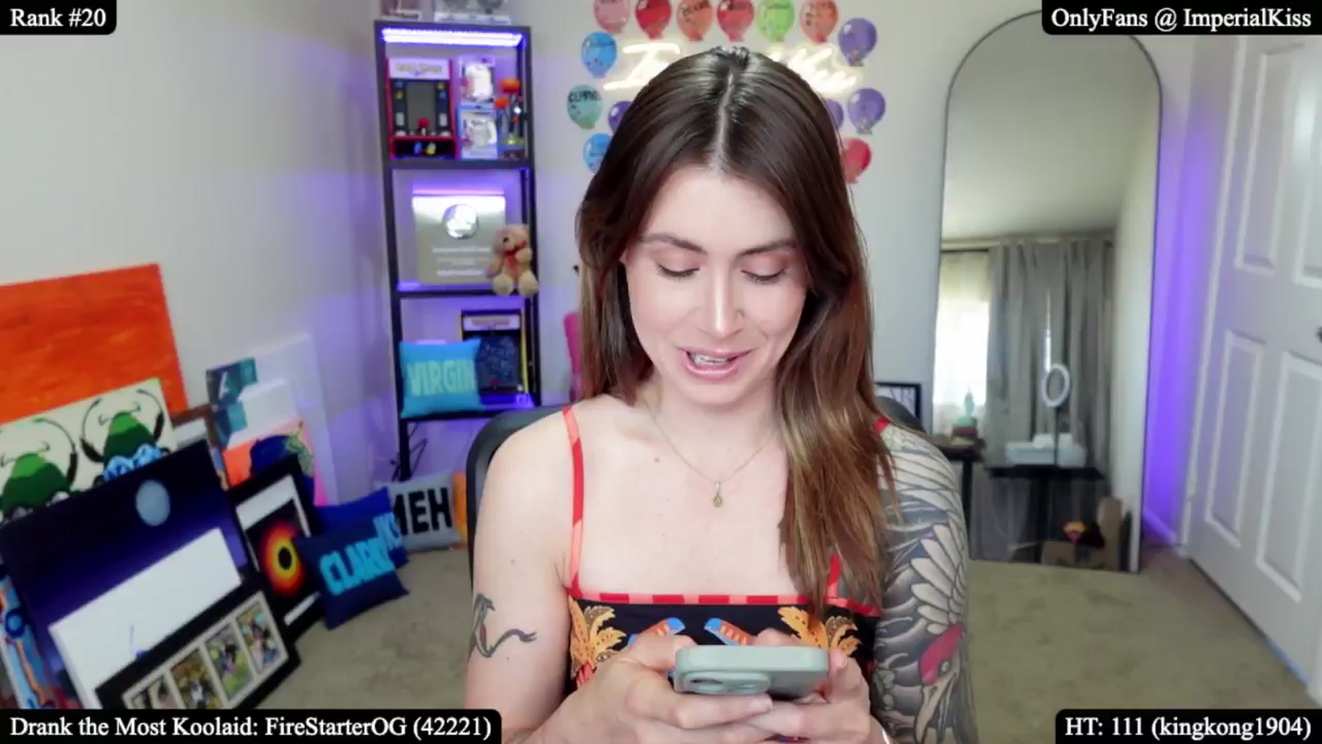 Gallery image thumbnail from ImperialKiss's myfreecams stream on, 03/15/2026, 23:53 image 1 of 20