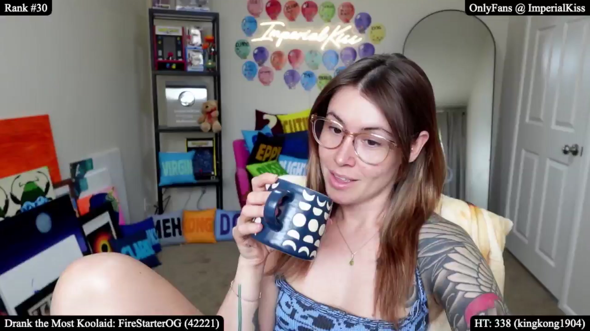 Gallery image thumbnail from ImperialKiss's myfreecams stream on, 03/30/2026, 24:06 image 7 of 20