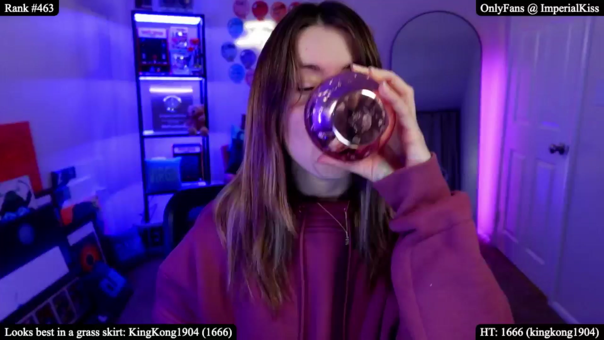 Gallery image thumbnail from ImperialKiss's myfreecams stream on, 04/02/2026, 07:28 image 12 of 20