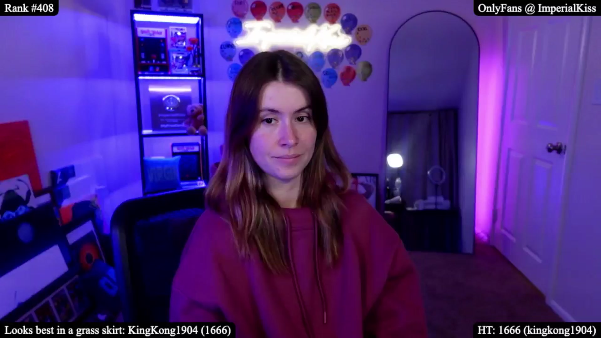 Gallery image thumbnail from ImperialKiss's myfreecams stream on, 04/02/2026, 07:28 image 14 of 20
