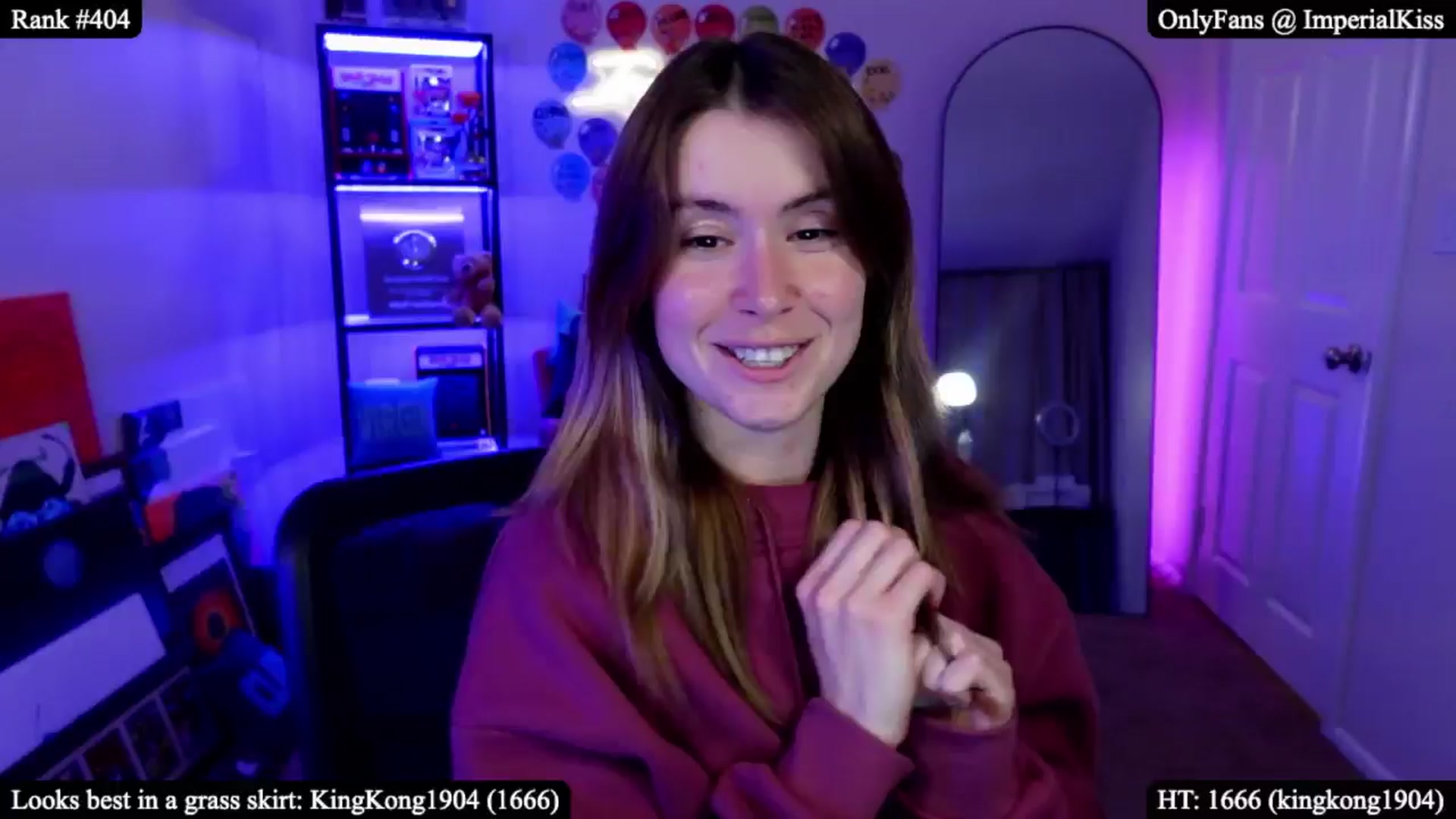 Gallery image thumbnail from ImperialKiss's myfreecams stream on, 04/02/2026, 07:28 image 13 of 20