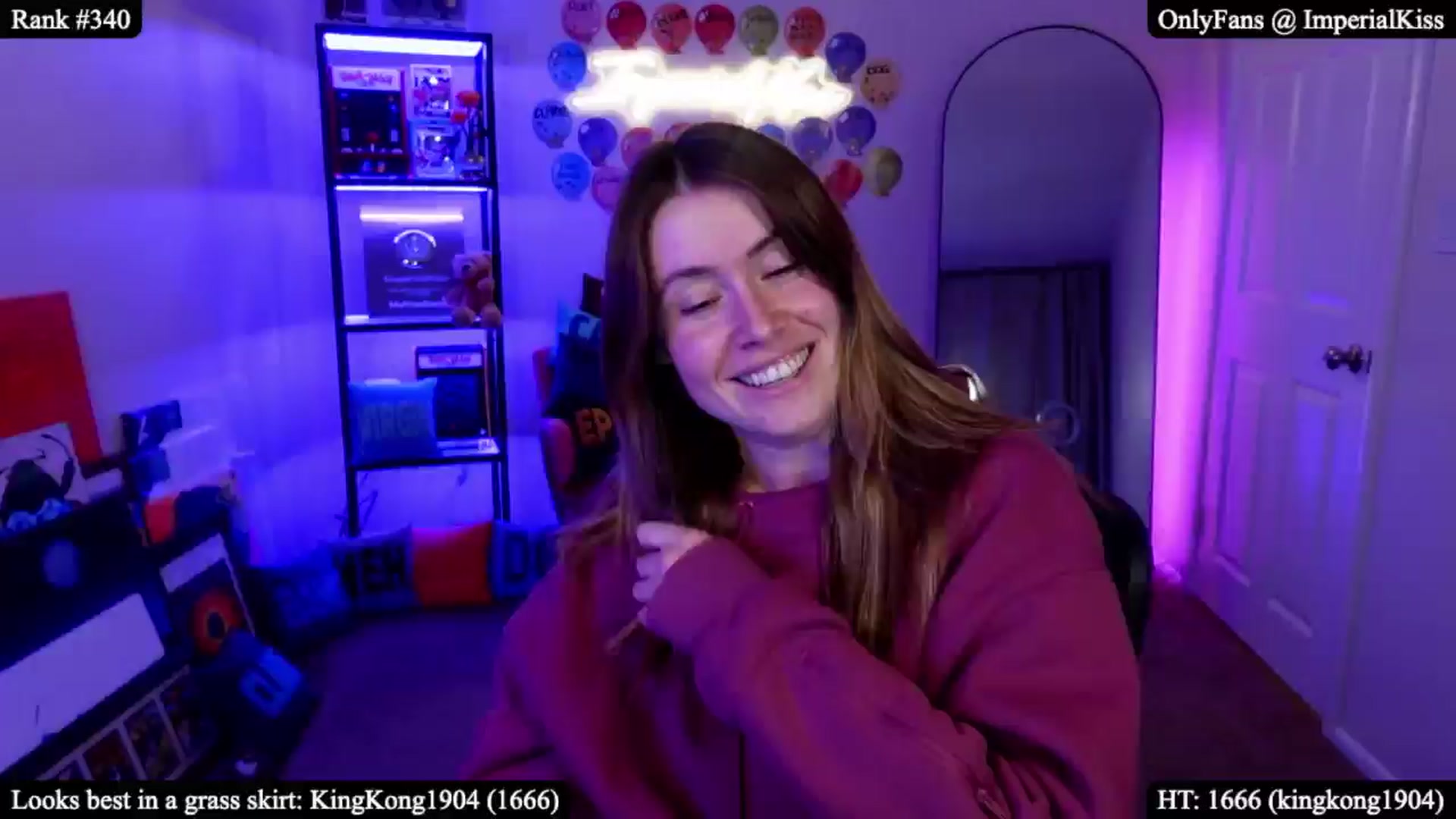 Gallery image thumbnail from ImperialKiss's myfreecams stream on, 04/02/2026, 07:28 image 17 of 20