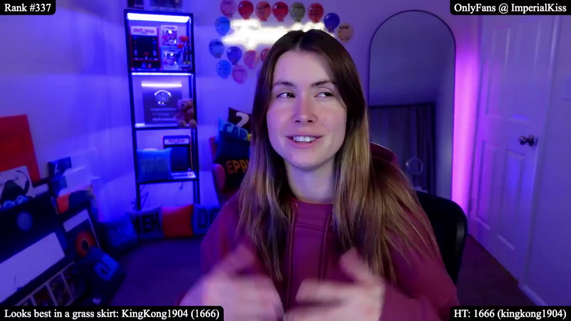 Gallery image thumbnail from ImperialKiss's myfreecams stream on, 04/02/2026, 07:28 image 18 of 20