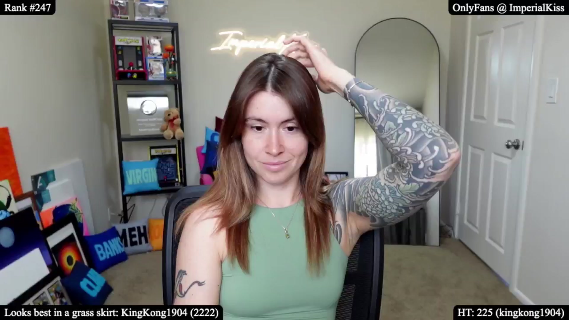 Gallery image thumbnail from ImperialKiss's myfreecams stream on, 04/05/2026, 24:27 image 5 of 20