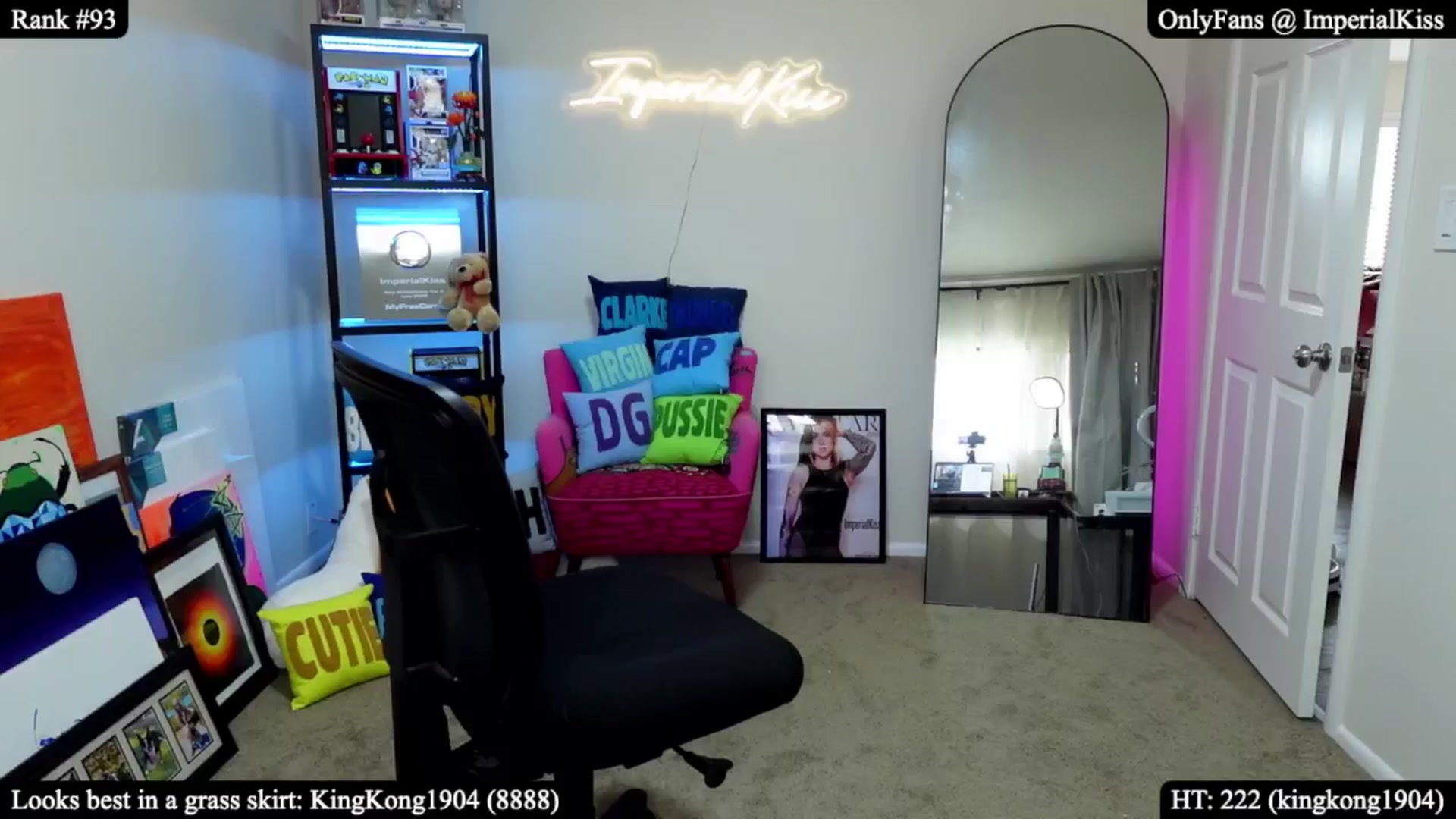 Gallery image thumbnail from ImperialKiss's myfreecams stream on, 04/11/2026, 21:33 image 2 of 20